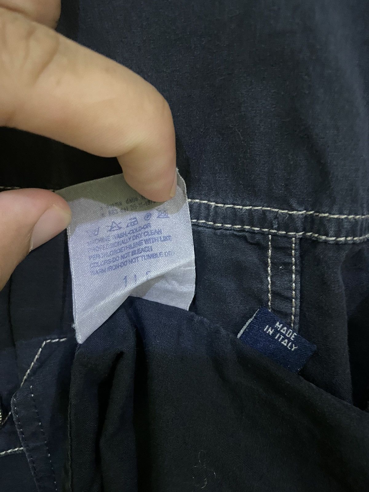 Versace × Vintage Vintage Versace Jeans Couture Sun Faded Button Up Shirt Size US L / EU 52-54 / 3 - 7 Thumbnail