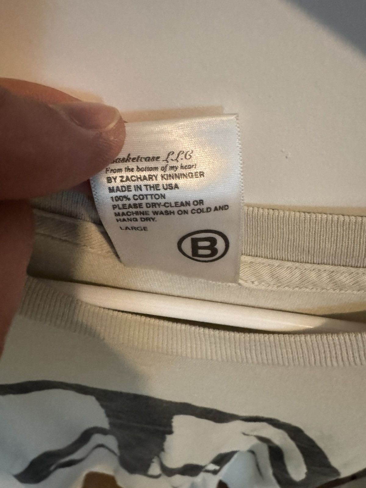 basketcase gallery Basketcase Gallery Peace/Superstar Tee Size US L / EU 52-54 / 3 - 5 Thumbnail