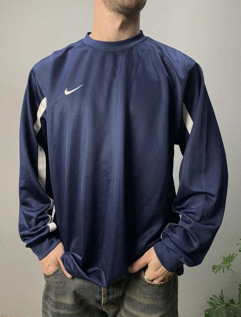 Nike Nike Rugby Long Sleeve Vintage Size US XL / EU 56 / 4 - 2 Thumbnail