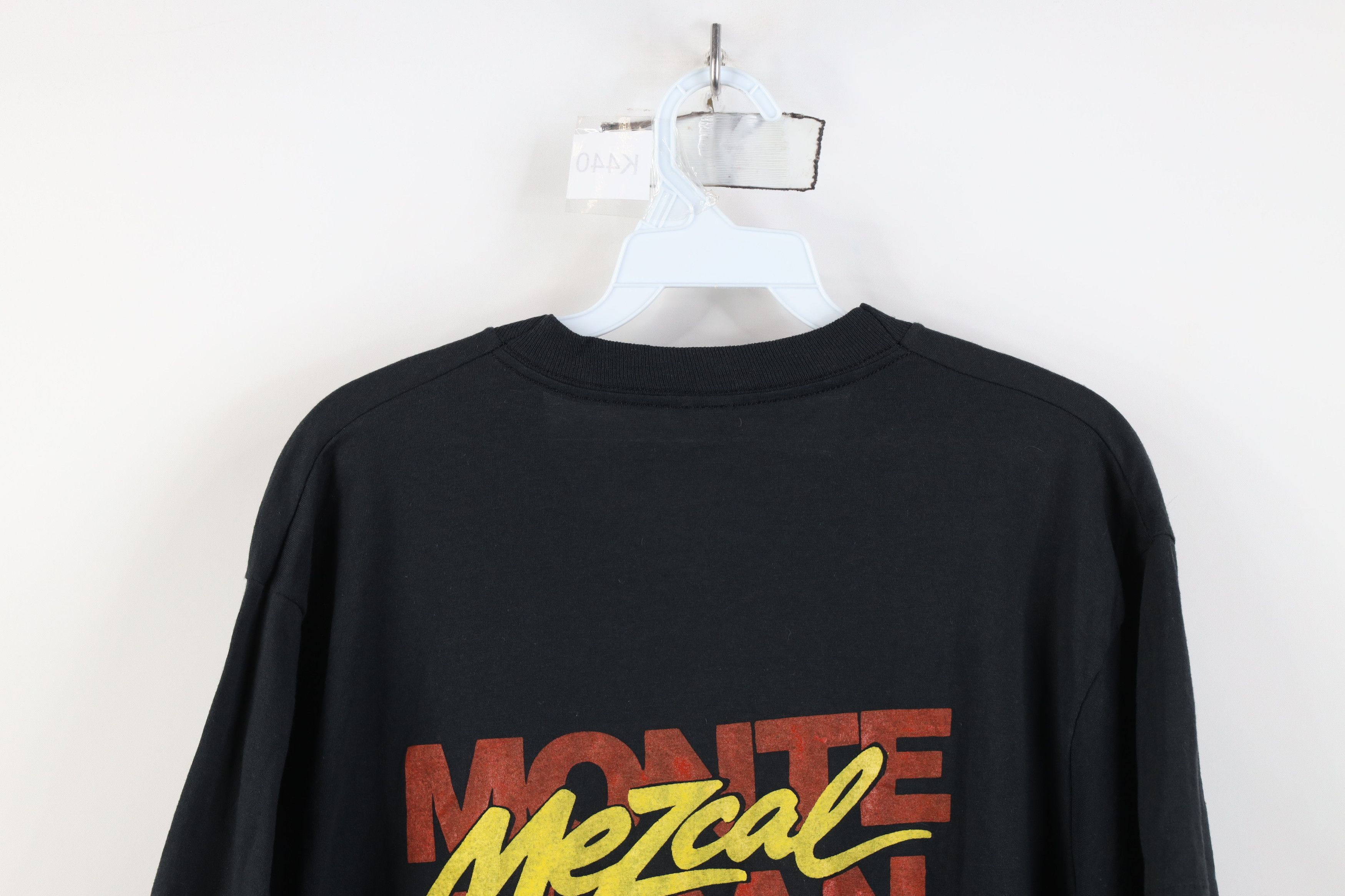 Vintage Vintage 80s 90s Alban Mezcal Tequila Worm T-Shirt Black USA Size US L / EU 52-54 / 3 - 13 Thumbnail