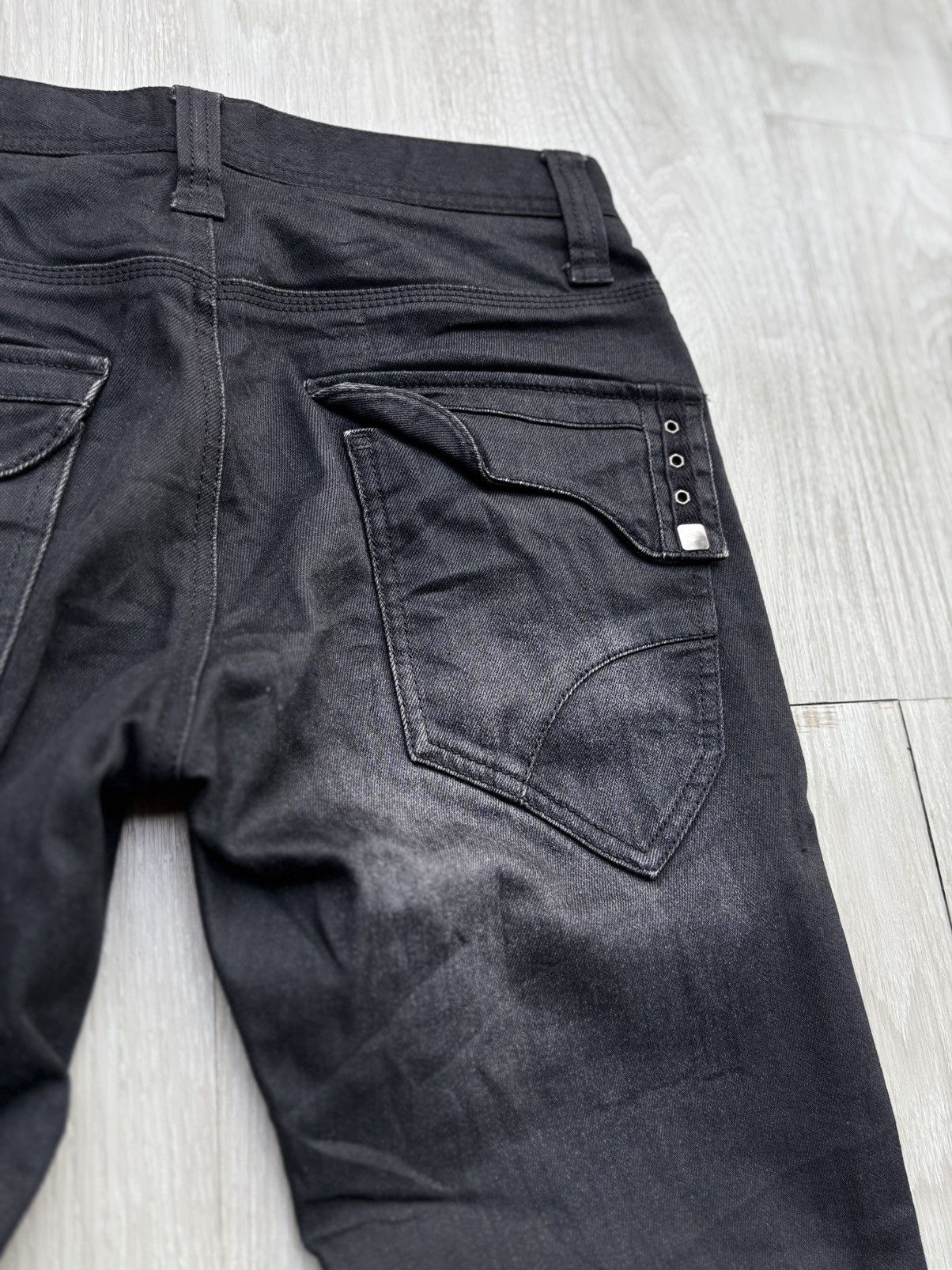 Japanese Brand BLACKPIA lace up flare jeans Size US 29 - 4 Thumbnail
