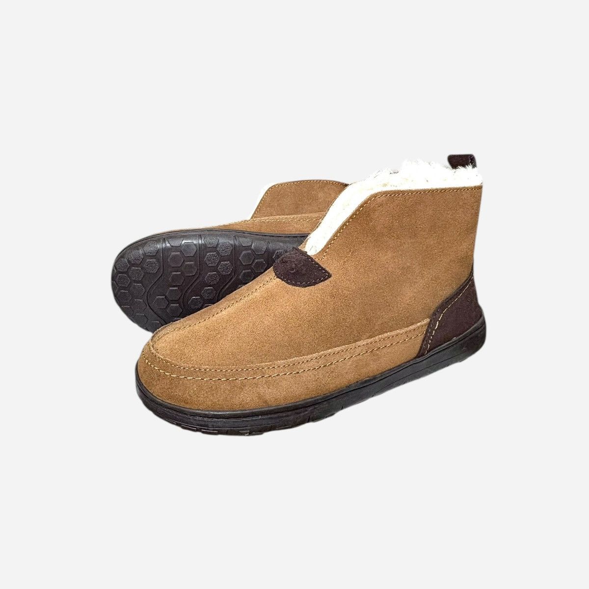 Other Dearfoams Men’s Chestnut Brown Notch Slip-on Booties US 11 Size US 11 / EU 44 - 4 Thumbnail