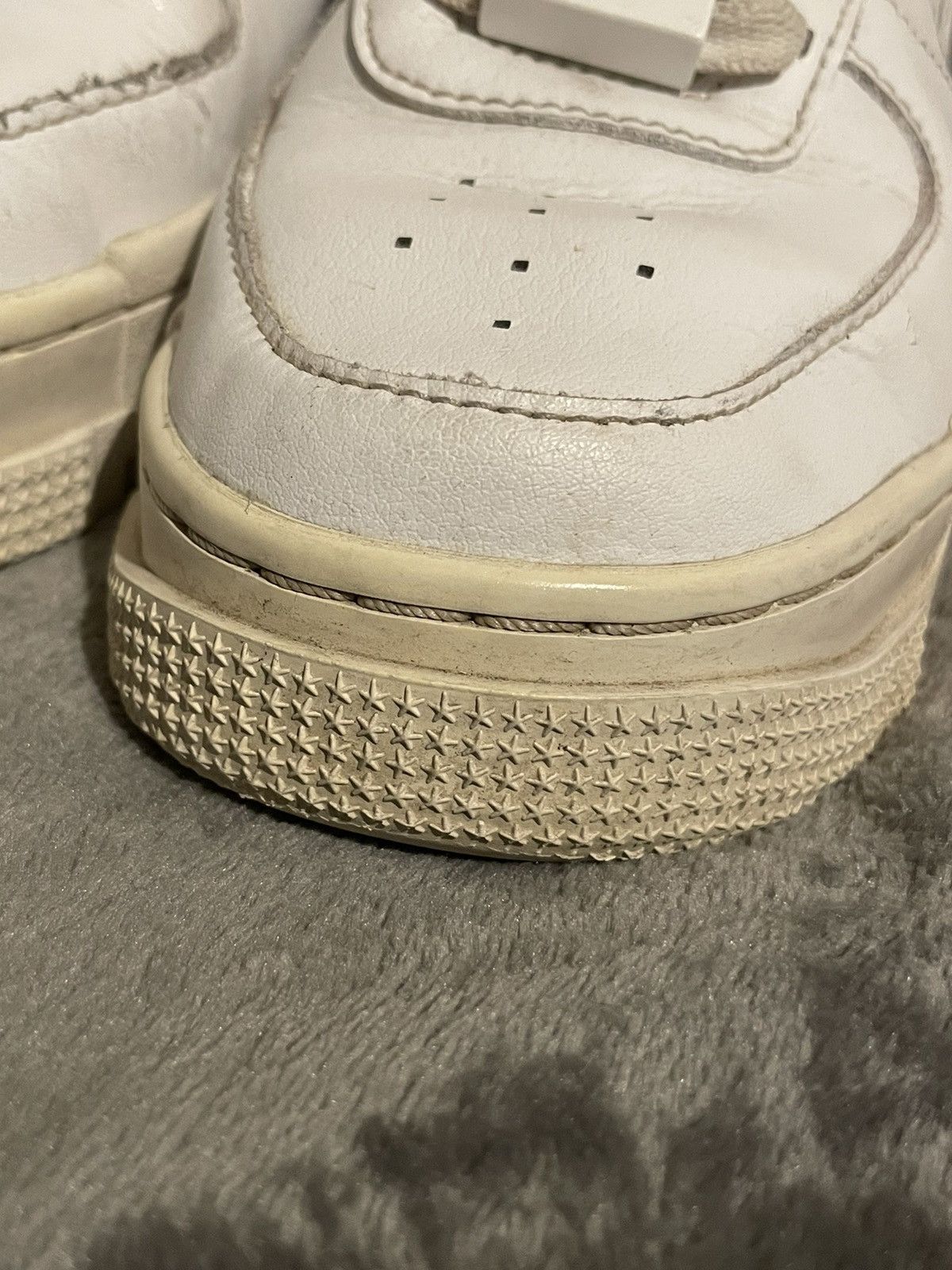 nike pixel triple white