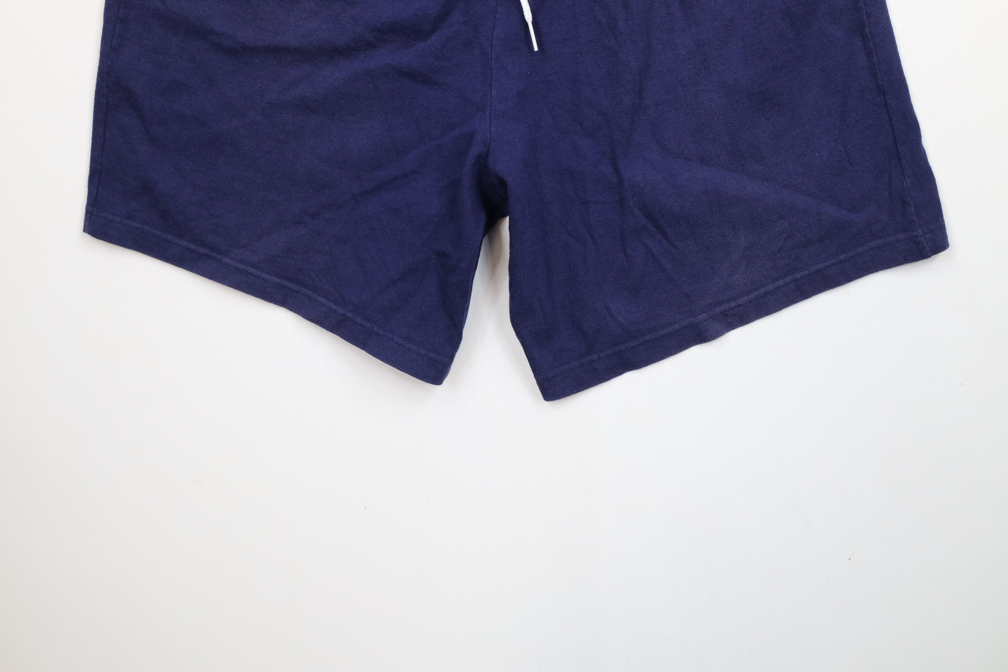 Vintage Vintage 90s Streetwear Cotton Above Knee Shorts Blue USA Size US 36 / EU 52 - 4 Thumbnail