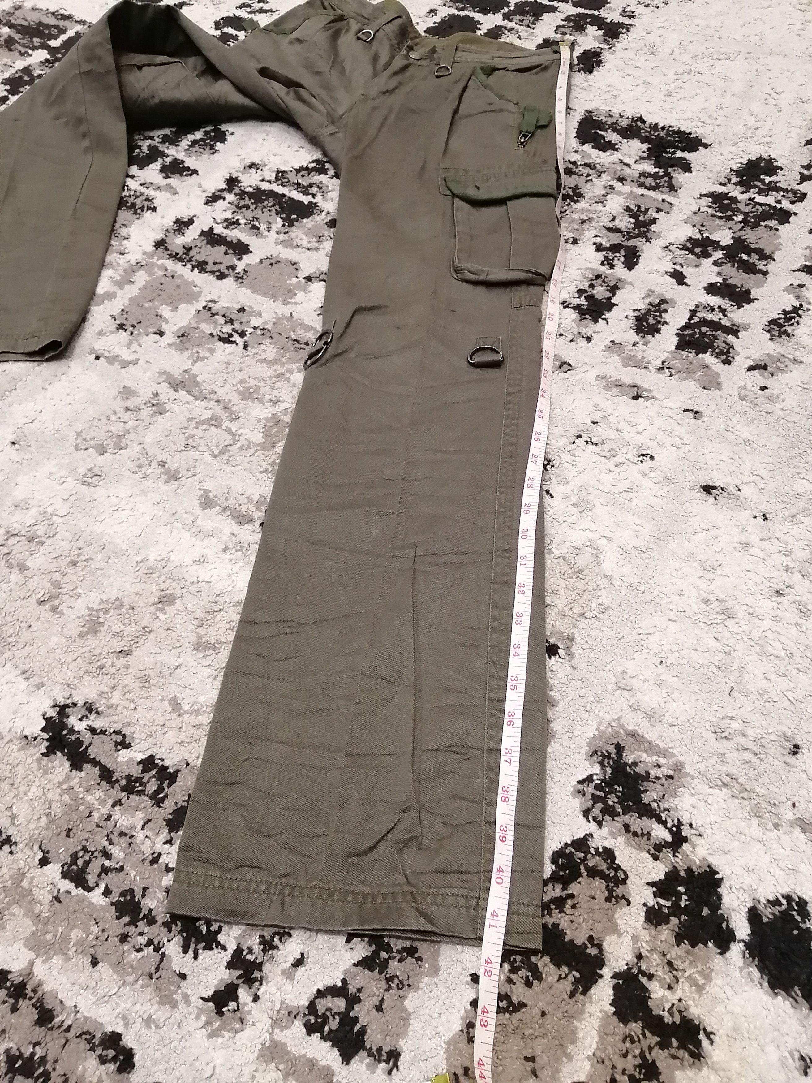 Tornado Mart Tornado Mart Japan Flared Cargo Pants - Size L Size US 32 / EU 48 - 14 Thumbnail