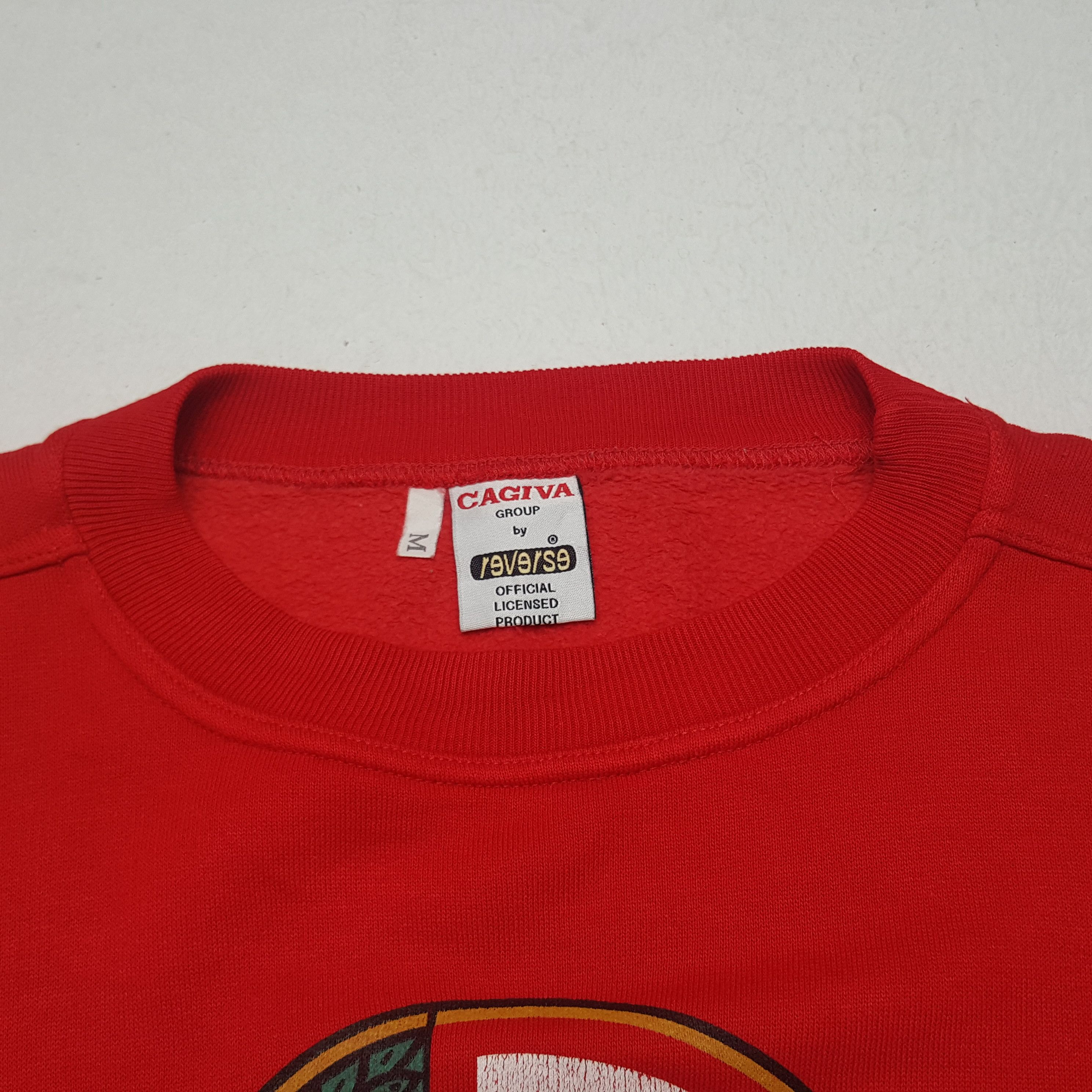 Ducati × Vintage Vintage 90's Ducati Motorcycles Racing MotoGP Sweatshirt Size US XL / EU 56 / 4 - 4 Thumbnail
