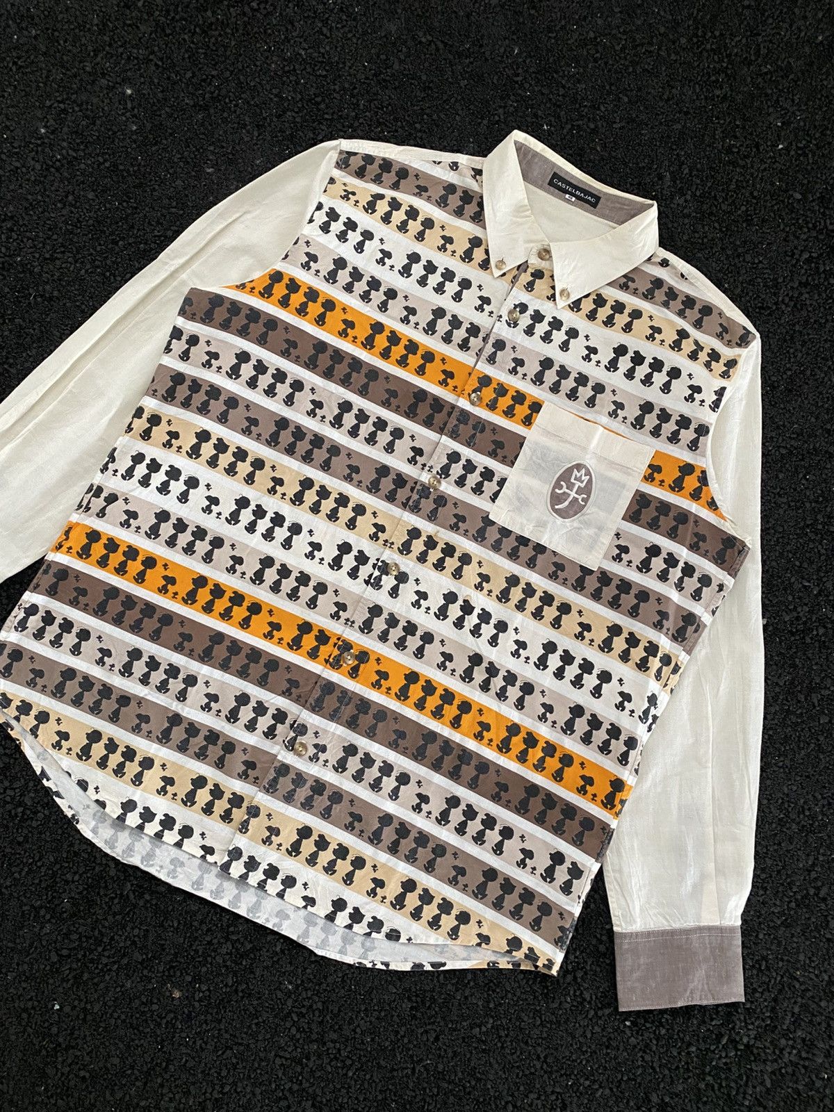 Jean Charles De Castelbajac Castelbajac x Peanuts Fullprint shirt button Size US L / EU 52-54 / 3 - 3 Thumbnail