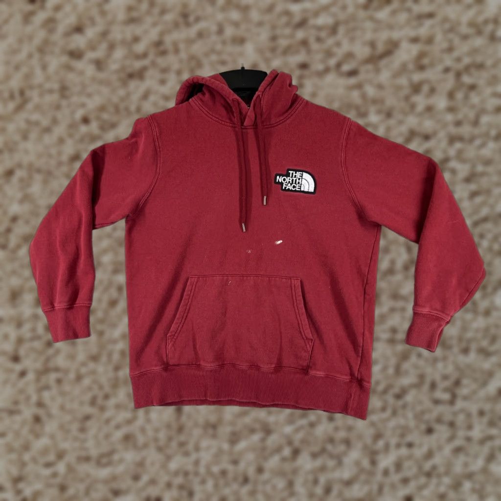 The North Face The North Face Jacket Womens Medium Red Hooded Jersey Cotton Casual Warm Size M / US 6-8 / IT 42-44 - 1 Thumbnail