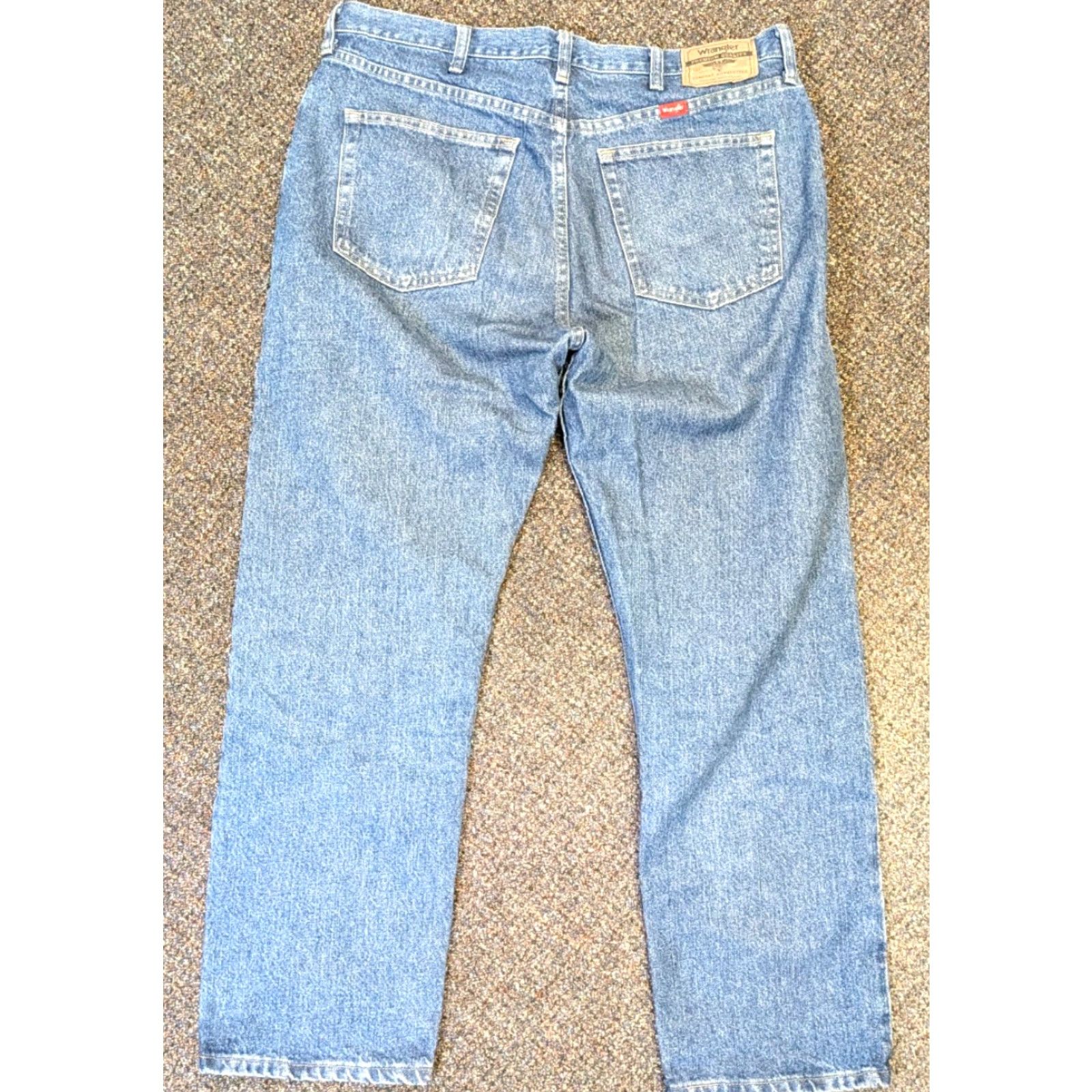 Wrangler VINTAGE Wrangler Five Star Cotton Regular Fit Denim Blue Jeans Mens 96501DS 36x29 Size US 36 / EU 52 - 6 Thumbnail
