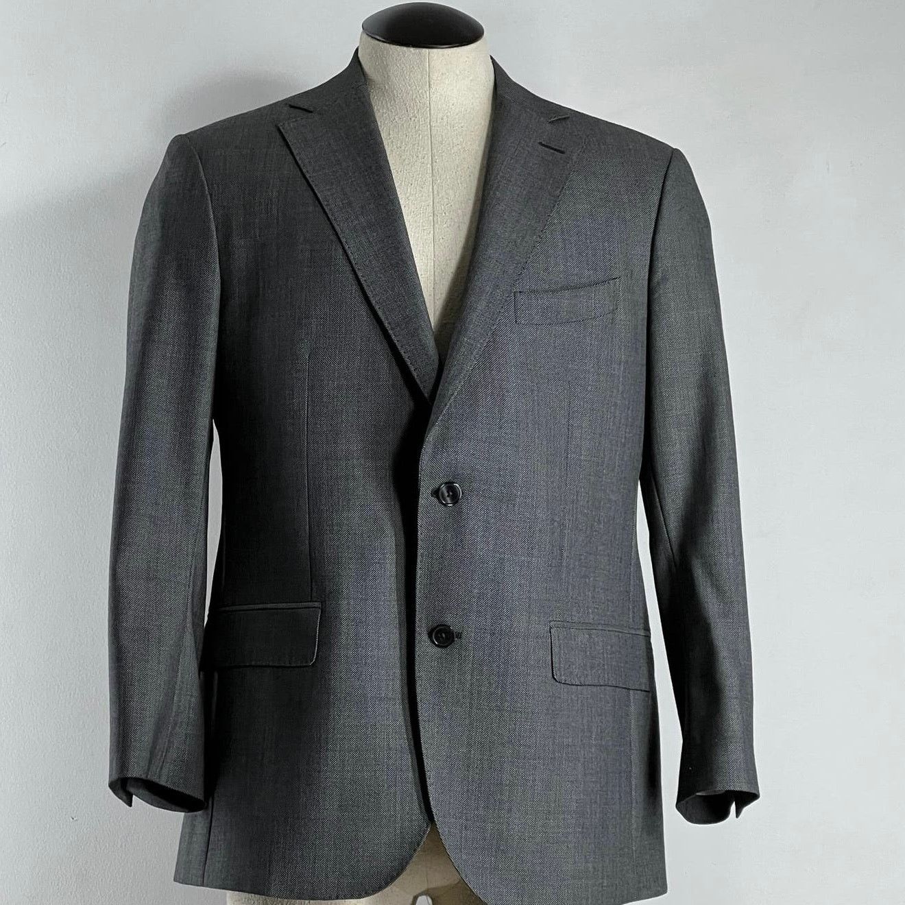 Suitsupply Suitsupply Blazer Wool Jacket Grey Pinhead Sz UE. 25 US 40 Size US M / EU 48-50 / 2 - 1 Thumbnail