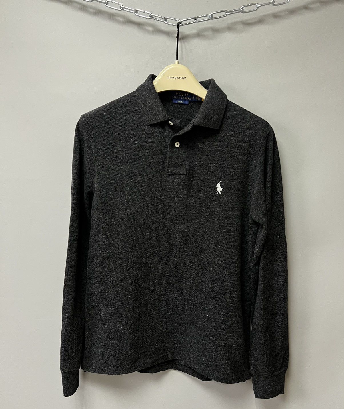 Polo Ralph Lauren × Ralph Lauren Polo Ralph Lauren Long Sleeve Polo T-shirt y2k Size US S / EU 44-46 / 1 - 1 Thumbnail