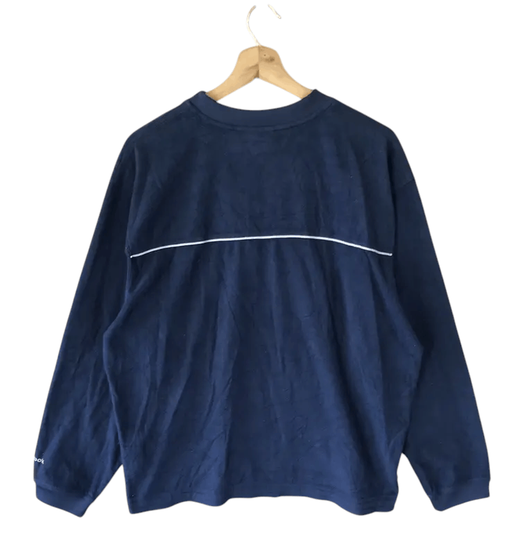 Reebok Vintage Reebok Fleece Sweatshirts Size US L / EU 52-54 / 3 - 2 Thumbnail