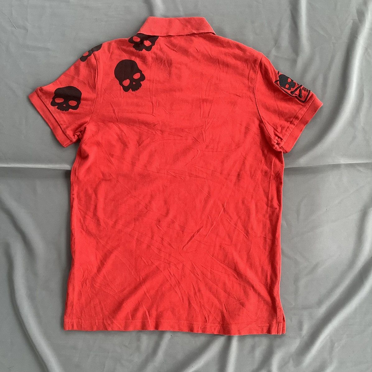 HYDROGEN Hydrogen Y2K Skull Polo Shirt Like If6w9 Style Size US L / EU 52-54 / 3 - 8 Thumbnail