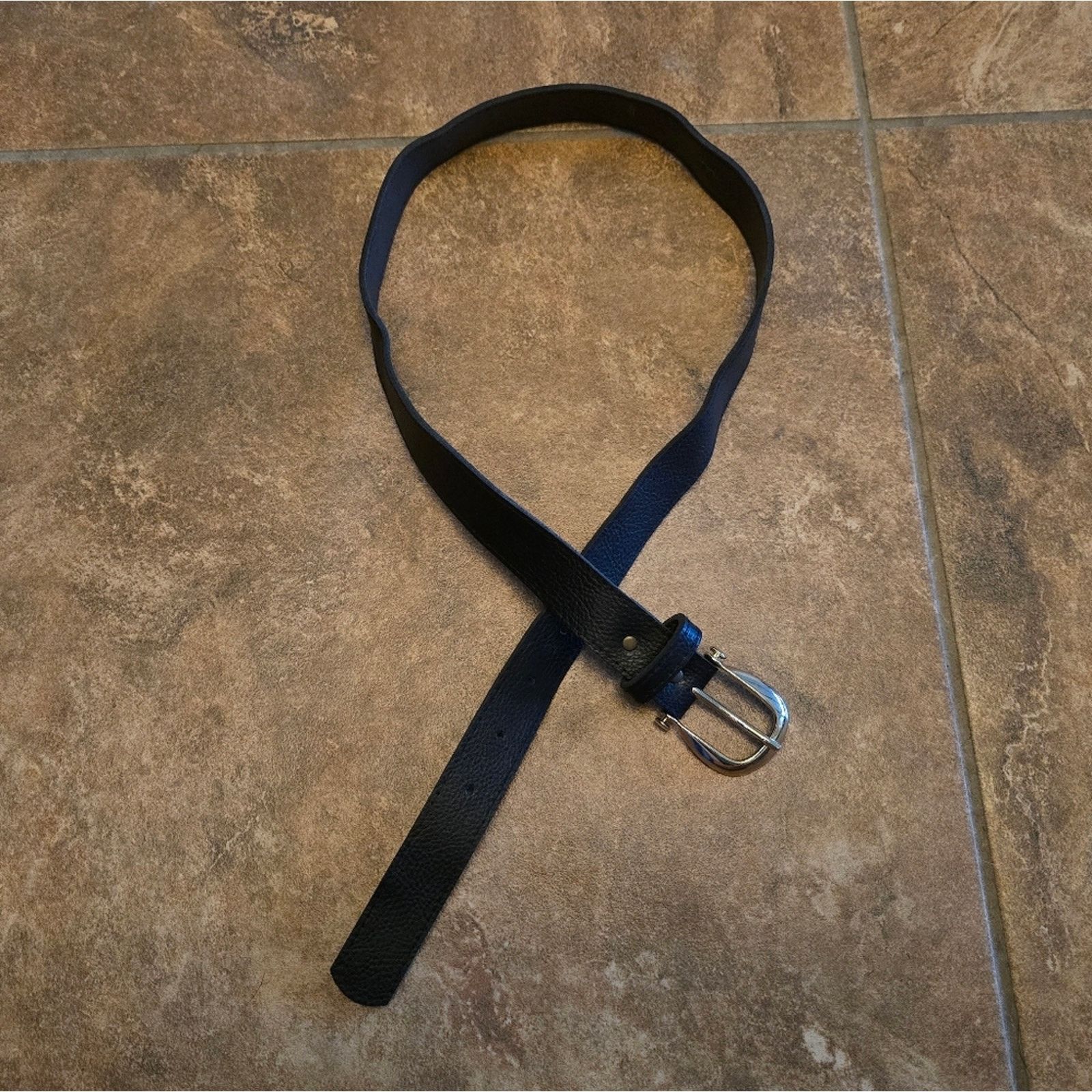 Other Black Rounded Buckle 34 Belt Size ONE SIZE - 1 Thumbnail