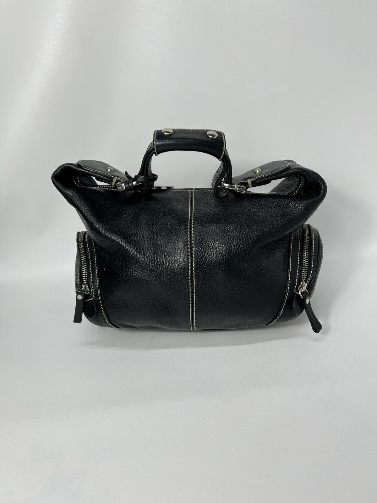 Tod's Vintage streetwear y2k luxury Tod’s Leather Hobo Handle Bag Size ONE SIZE - 9 Thumbnail