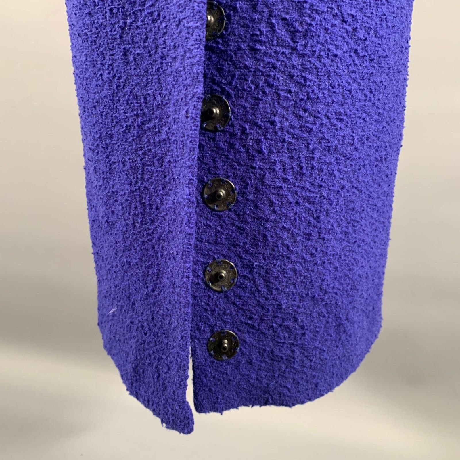 A.W.A.K.E. MODE A.W.A.K.E.MODE Size 2 Purple Wool Polyamide Maxi Long Skirt Size 26" / US 2 / IT 38 - 2 Thumbnail