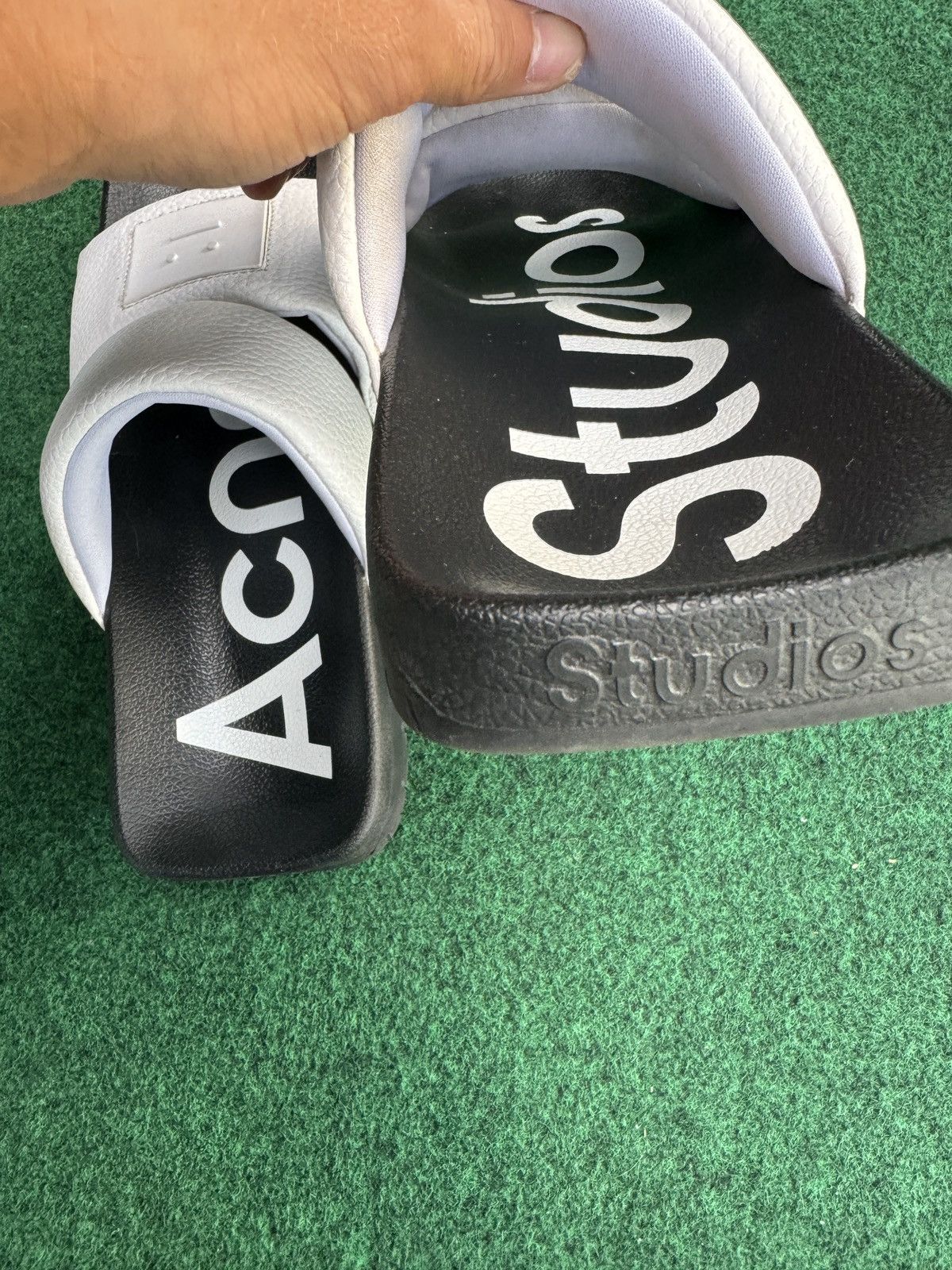 Acne Studios Acne Studios sandals shoes leather rare avant garde designer Size US 11 / EU 44 - 4 Thumbnail