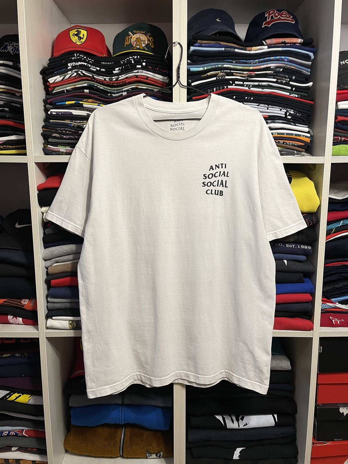 Anti Social Social Club Anti Social Social Club White ASSC Logo T-Shirt Size US XL / EU 56 / 4 - 3 Thumbnail