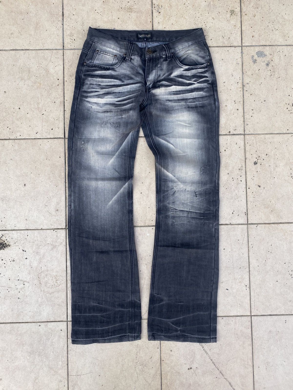 LOWBOX Lowbox Clawmark Flare Jeans Size US 31 - 1 Thumbnail