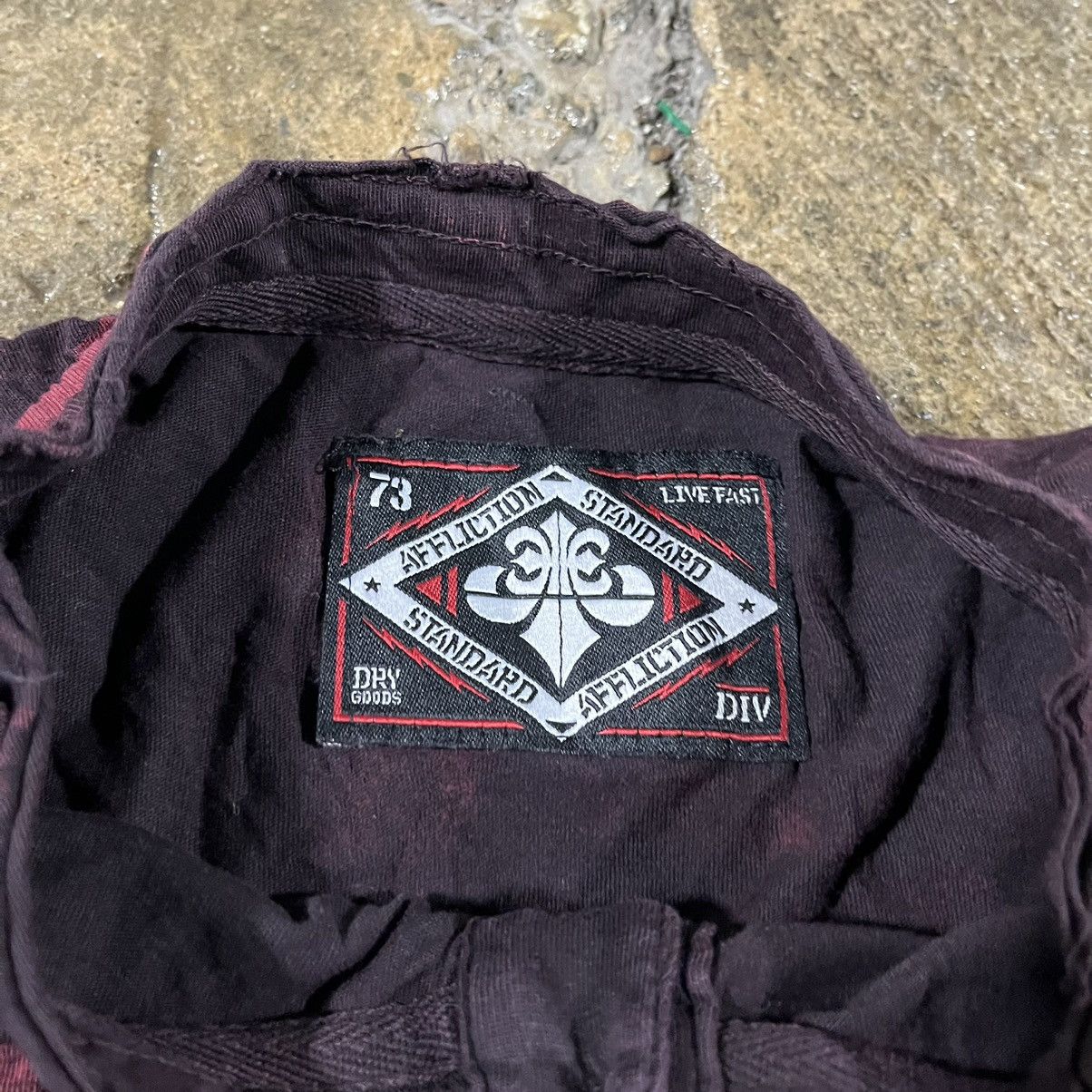Affliction × Tapout × Vintage Crazy Y2K Affliction Grunge Tribal Gothic Skater Tee Shirt Size US M / EU 48-50 / 2 - 6 Thumbnail