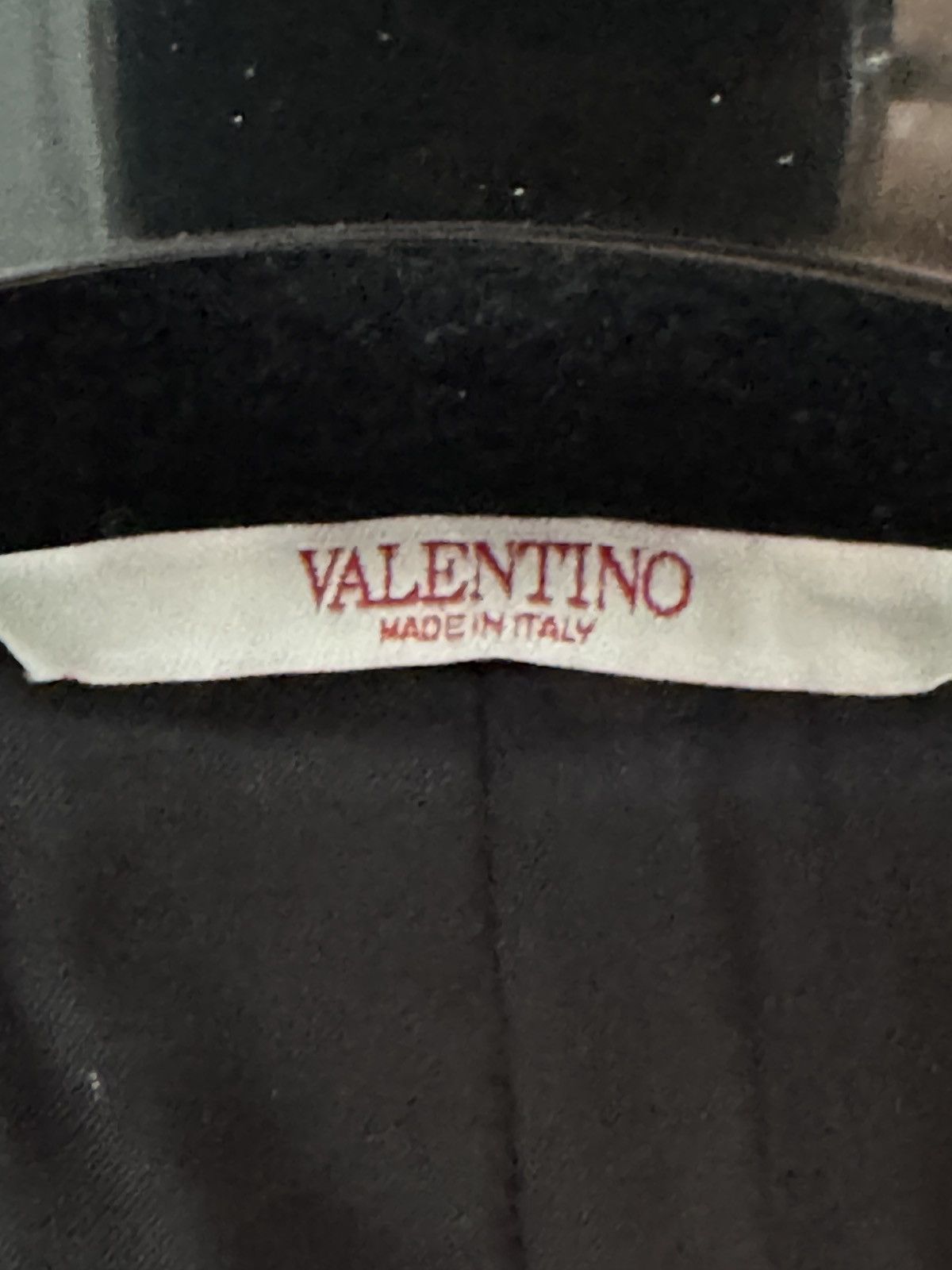Valentino NEW Men’s Valentino Black Wool Coat IT 50 Size US M / EU 48-50 / 2 - 6 Thumbnail