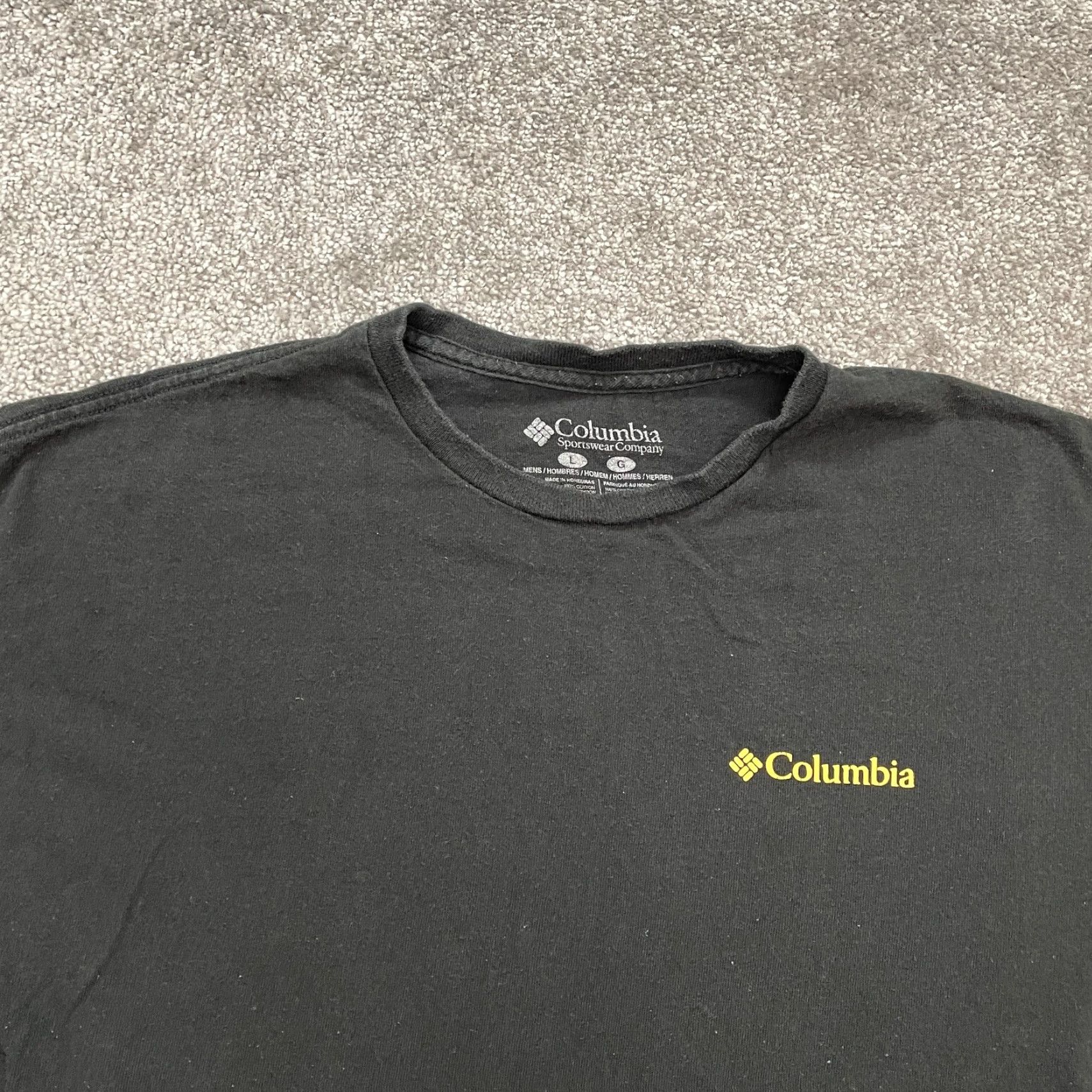Vintage Columbia T-Shirt Men Large Black Cotton Tee Outdoor Classic Mens Size US L / EU 52-54 / 3 - 3 Thumbnail