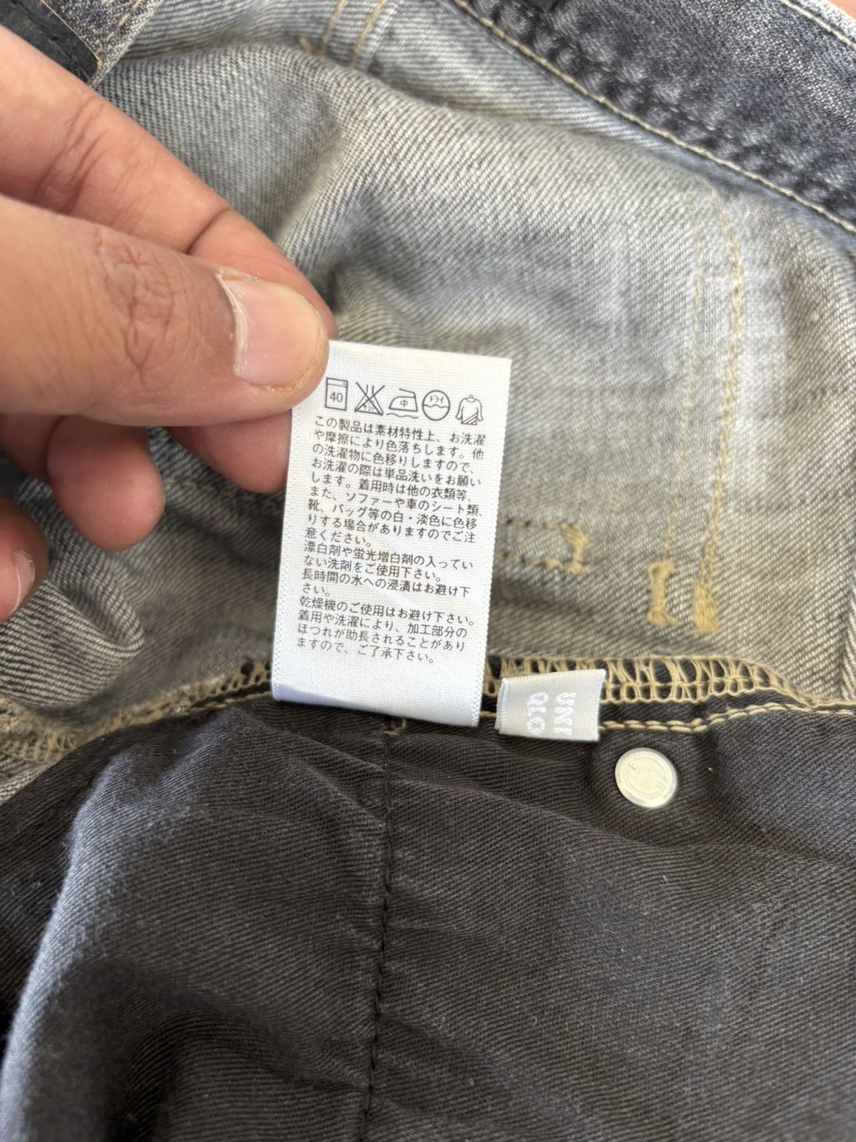 Uniqlo Uniqlo Slim Fit Streetwear Denim Nice Pocket Size US 33 - 18 Thumbnail