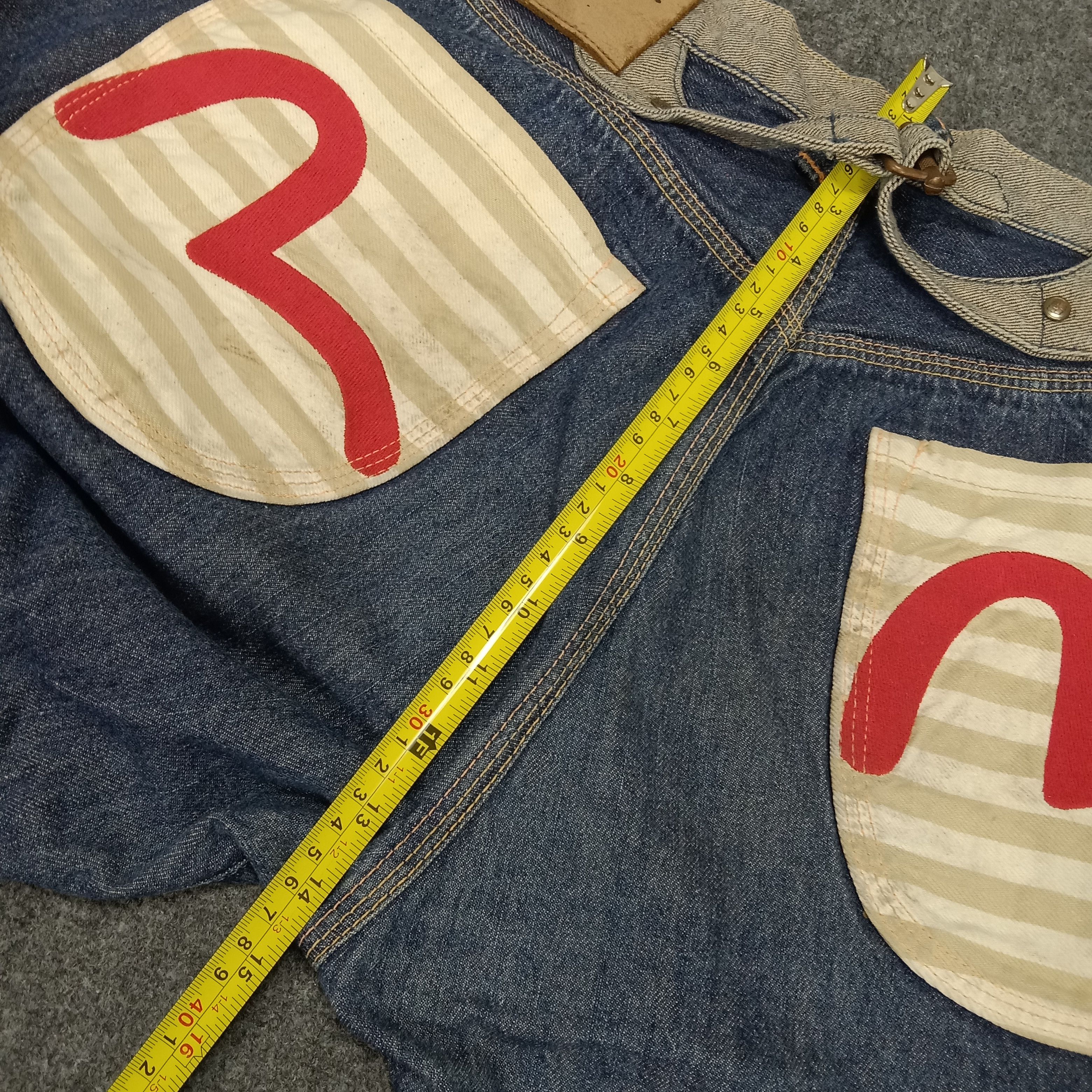 Evisu Yamane Japanese Brand Daicock Custom Denim Jeans Size US 35 - 9 Thumbnail
