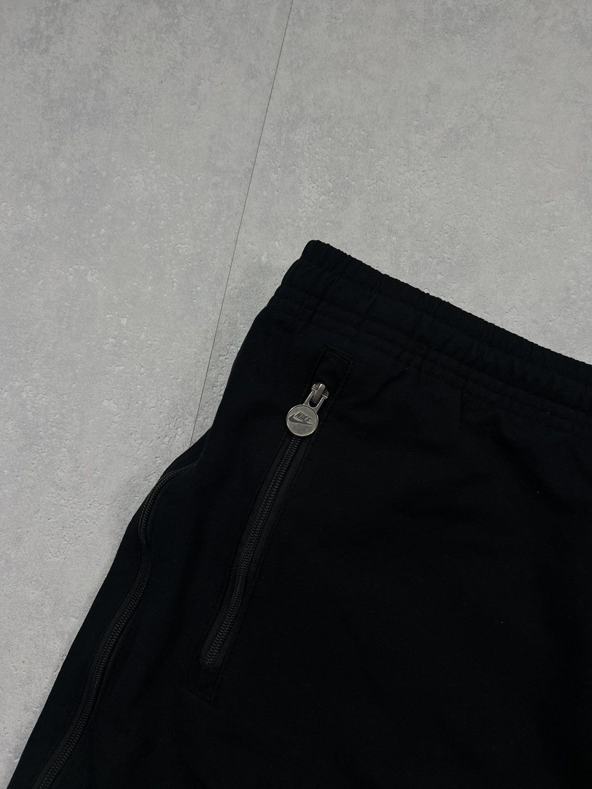 Nike 00’s NIKE RETRO FULL ZIP TRACK PANTS BAGGY SWOOSH LOGO Size US 34 / EU 50 - 5 Thumbnail