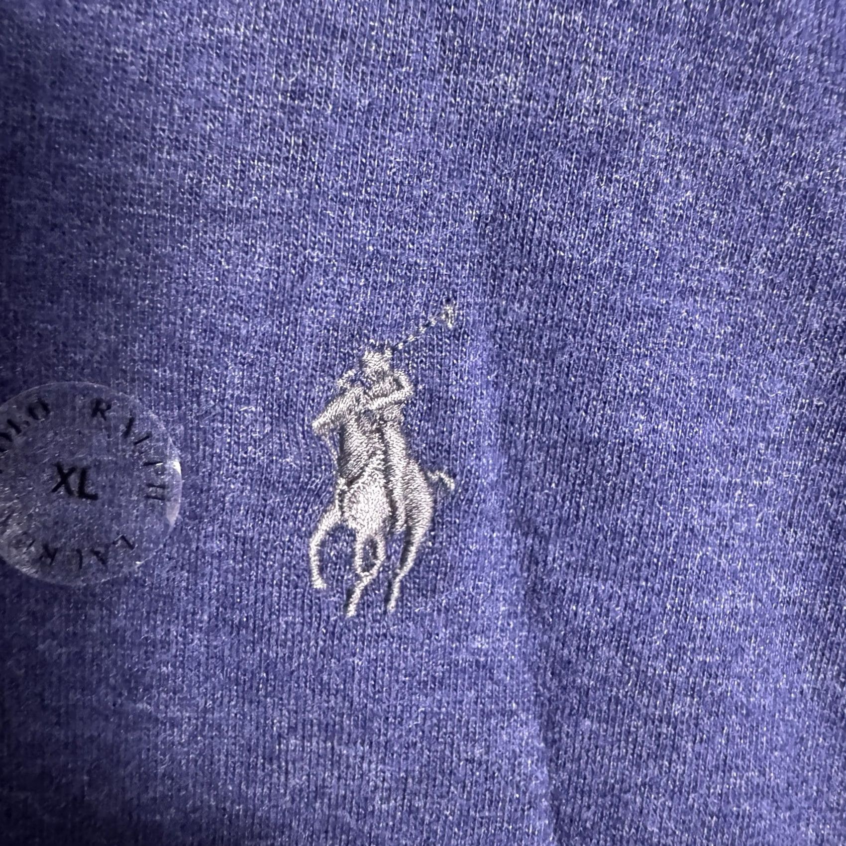 Polo Ralph Lauren Polo Ralph Lauren 1/4 Zip Mens XL Sweater Jacket Pullover Jumper Soft Blue Cotton Viscose Knit Logo Mock Neck Size US XL / EU 56 / 4 - 5 Thumbnail