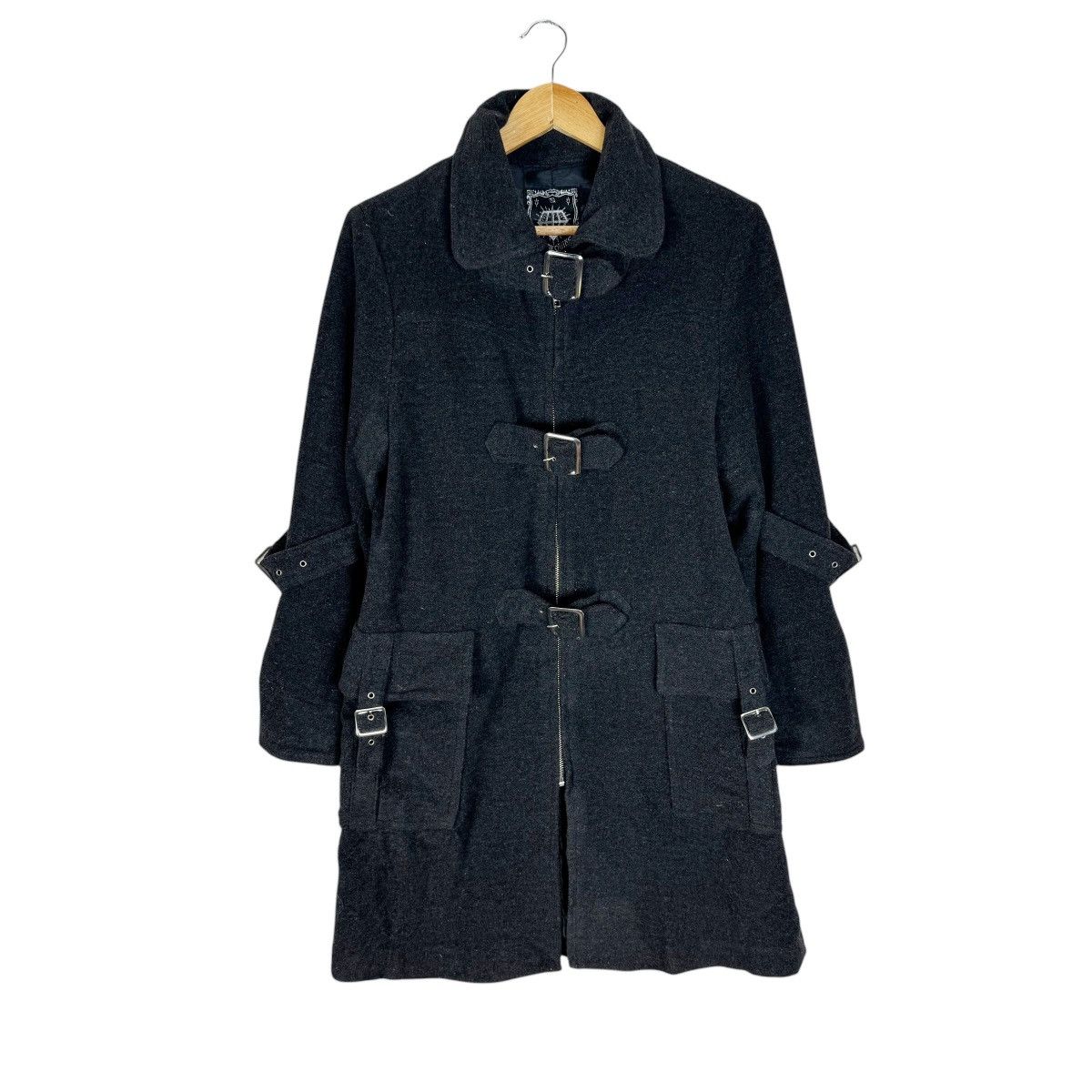 If Six Was Nine ☀️00s ALGONQUINS BONDAGE STRAP JACKET Size US M / EU 48-50 / 2 - 1 Thumbnail