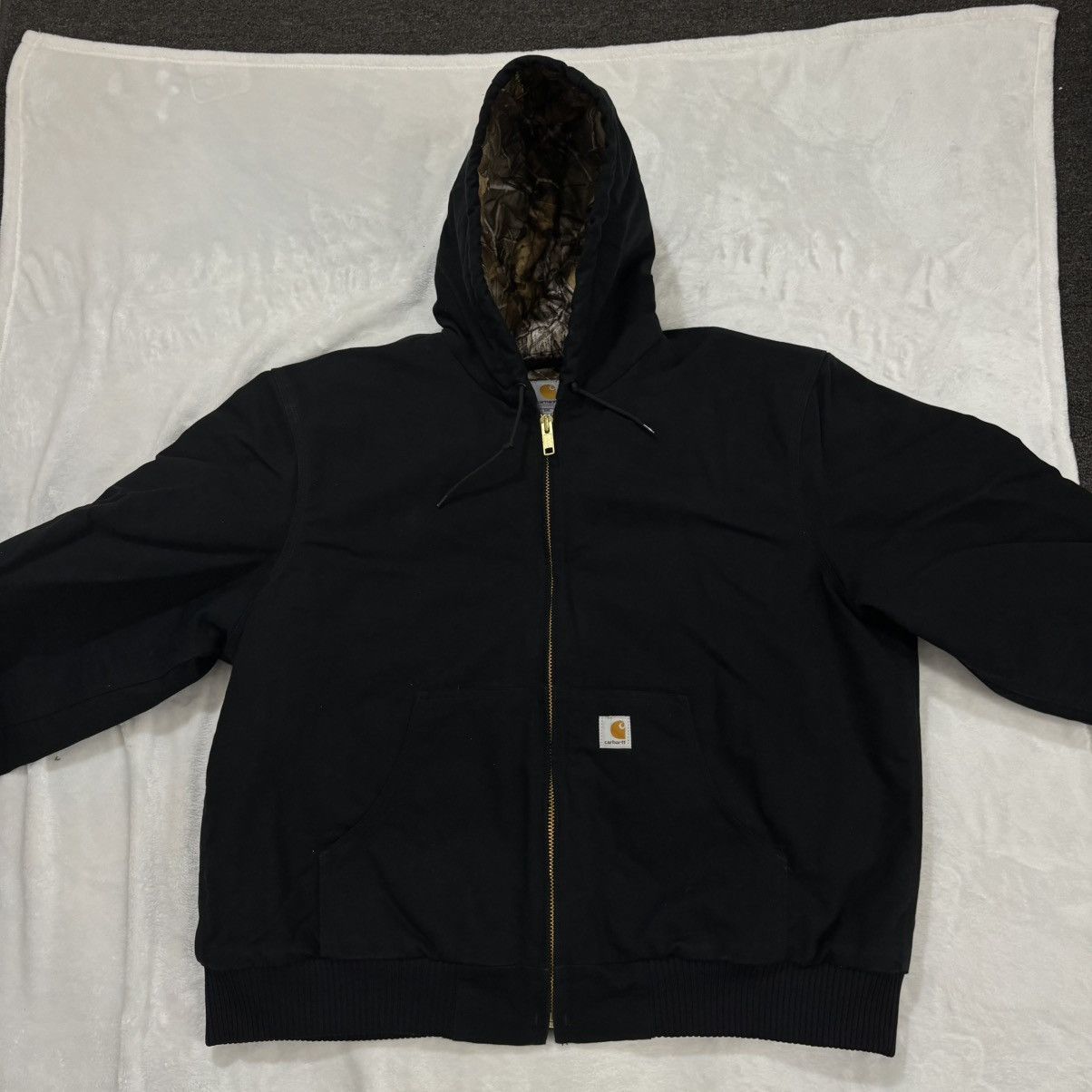 Carhartt Carhartt Active Jacket Realtree Camo Quilted Lined 2XL Black Size US XXL / EU 58 / 5 - 6 Thumbnail
