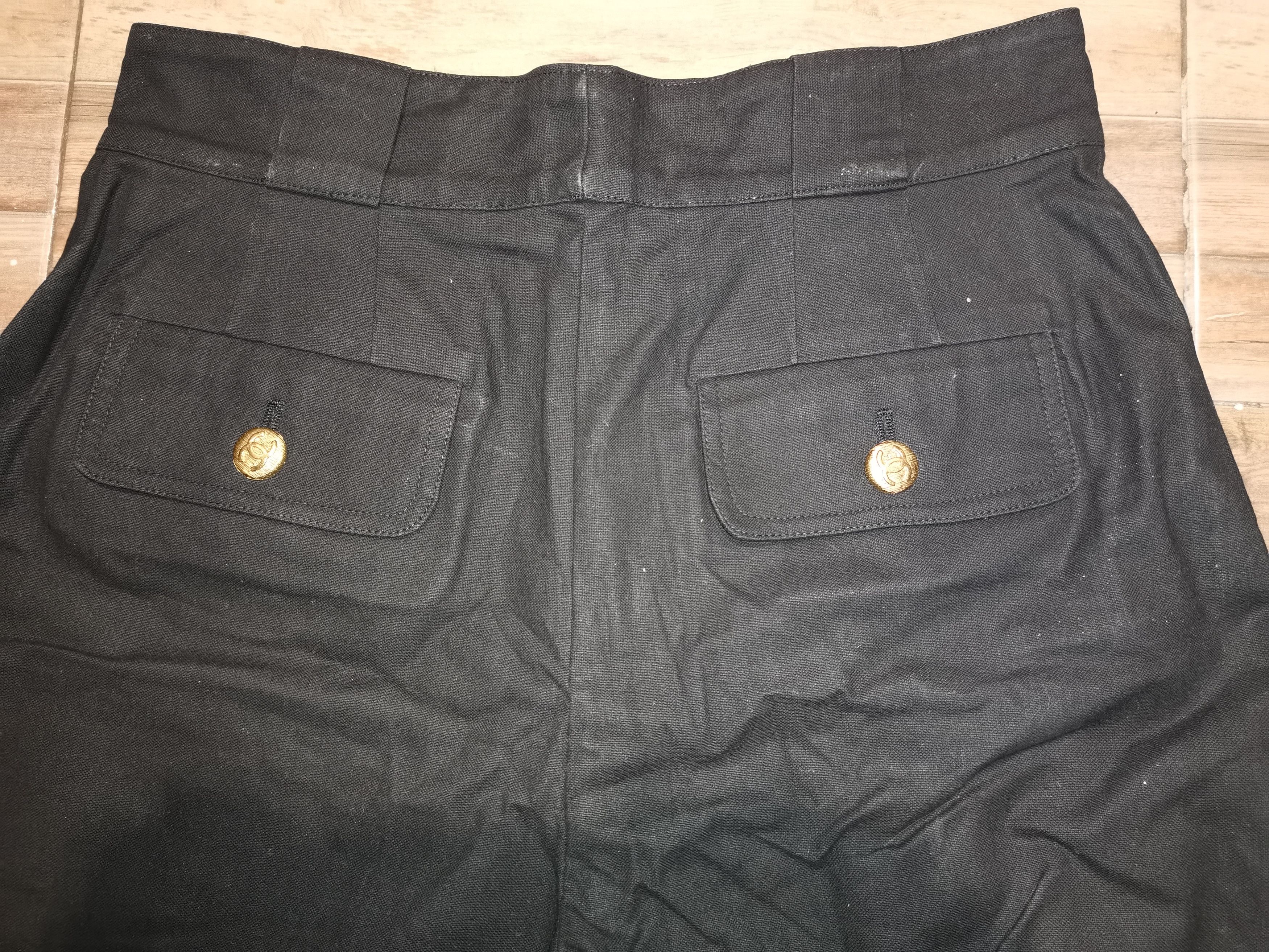 Chanel × Designer Chanel boutique shorts vintage 1993🔥 Size 32" / US 10 / IT 46 - 15 Thumbnail