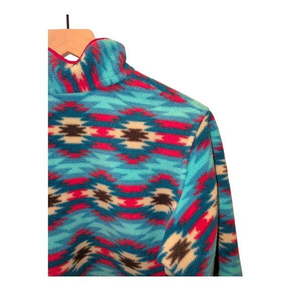 Patagonia Patagonia Synchilla Snap-T Fleece Pullover Aztec Teal M Size M / US 6-8 / IT 42-44 - 5 Thumbnail