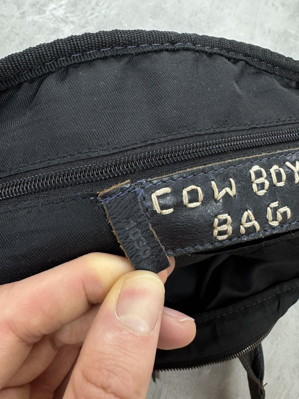 Handmade Cowboysbag leather shoulder CowBoys bag biker motorcycle bag Size ONE SIZE - 20 Thumbnail