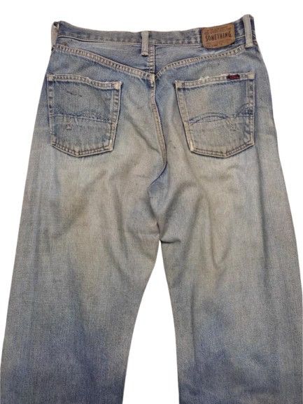 Japanese Brand × Vintage VINTAGE SOMETHING JAPANESE BRAND SELVEDGE DISTRESSED STYLE Size US 31 - 3 Thumbnail