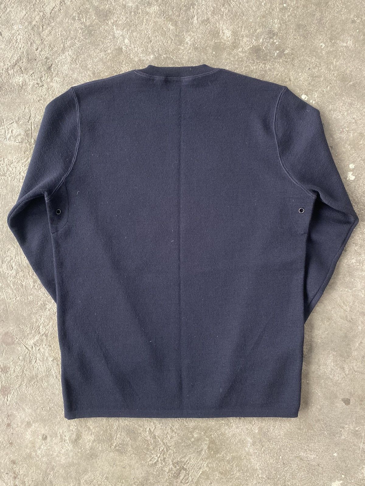 Prada Prada Navy Blue Wool Sweater Red Tab Size US M / EU 48-50 / 2 - 8 Thumbnail