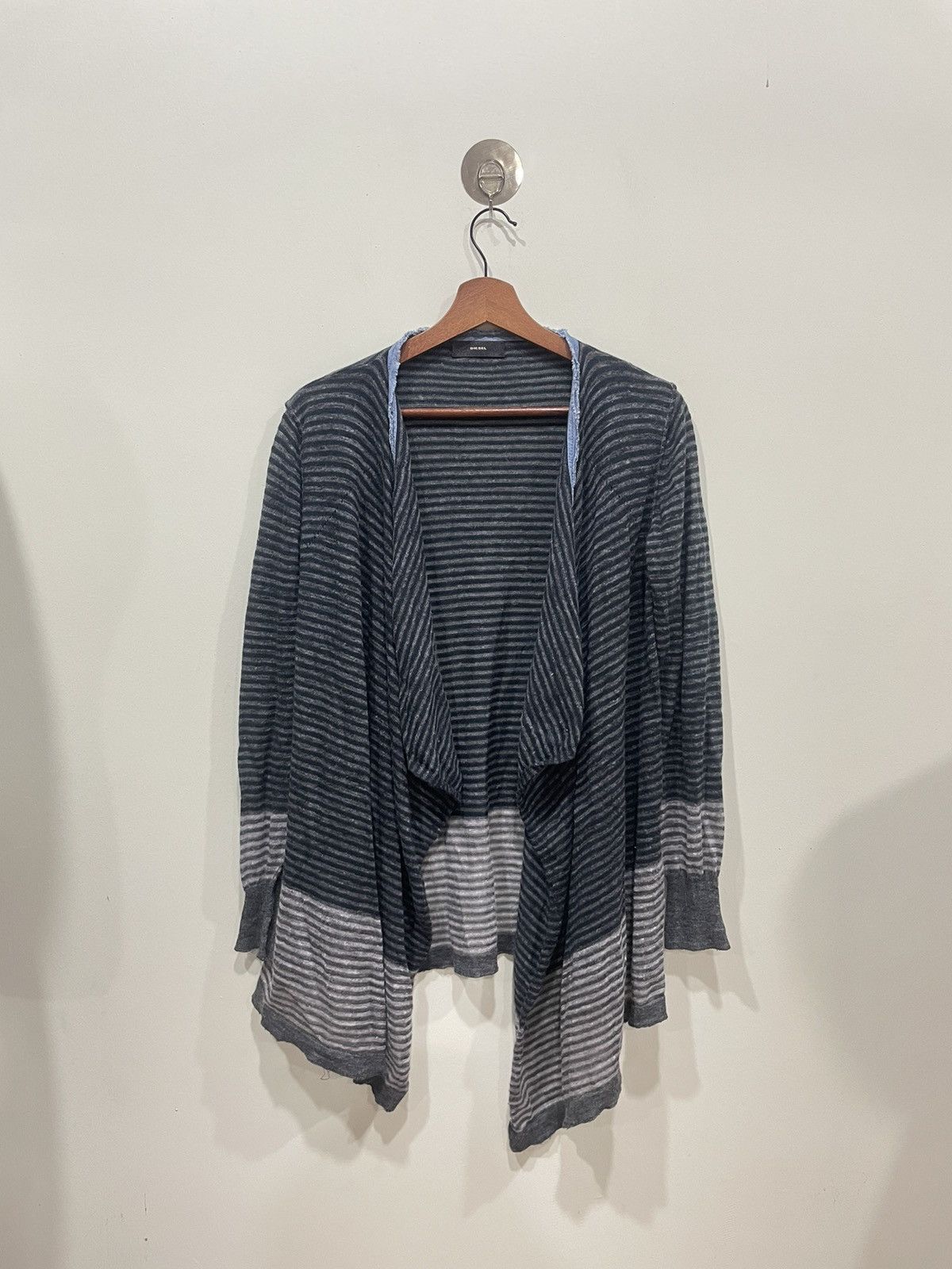 Diesel Diesel Striped Cardigan Size US S / EU 44-46 / 1 - 1 Thumbnail