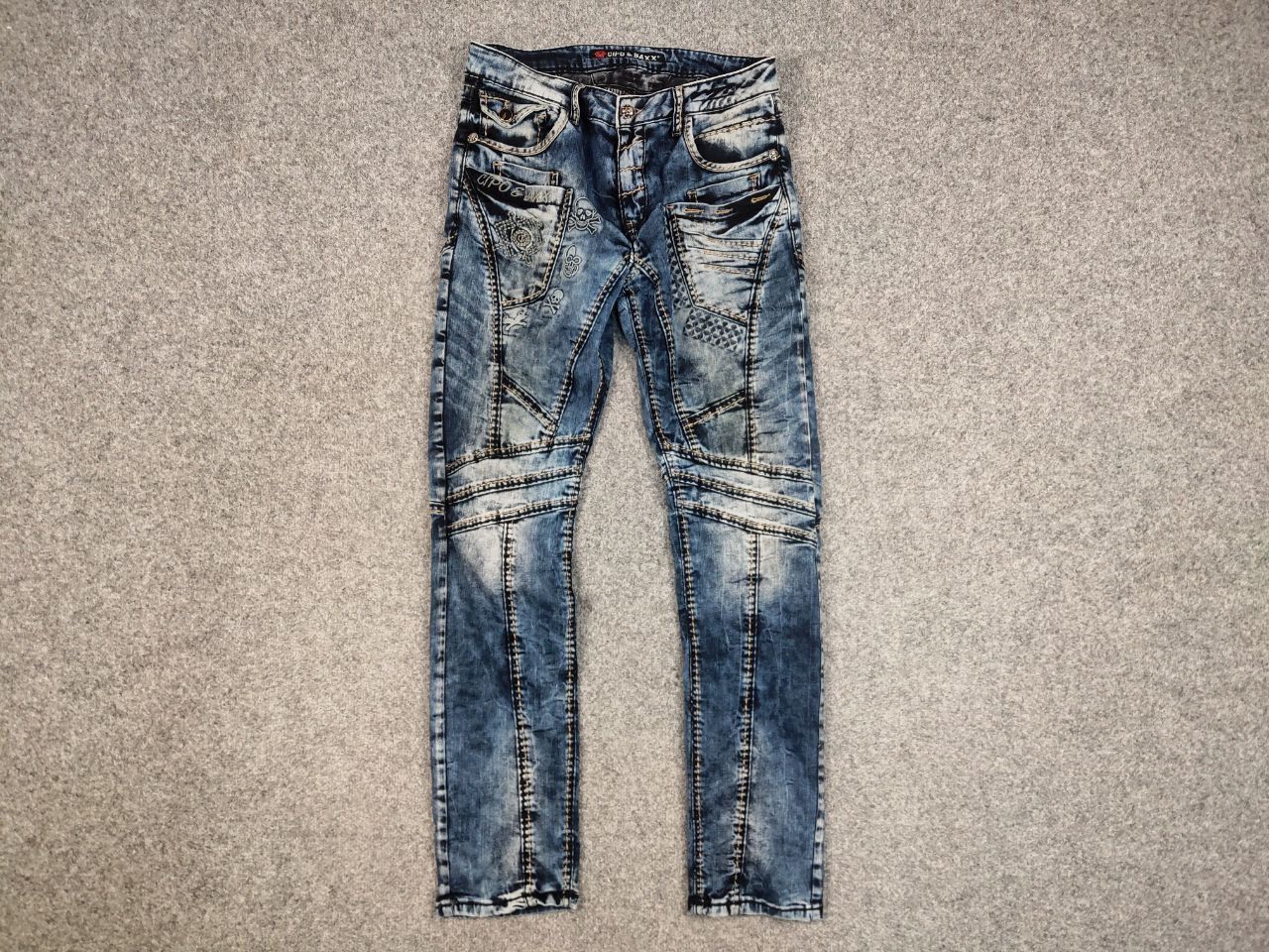 Hysteric Glamour Vintage Hysteric Glamour Junya Style Jet Lag Faded Jeans 90s Size US 32 / EU 48 - 10 Thumbnail