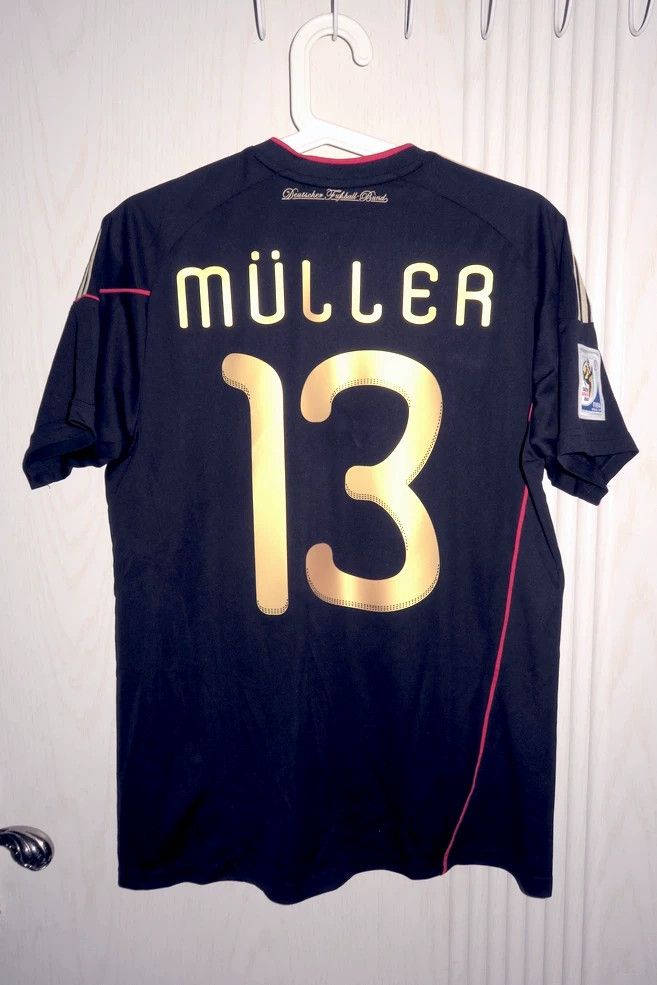 Other 2010 Germany #13 Thomas Müller Jersey Away Size US M / EU 48-50 / 2 - 1 Thumbnail