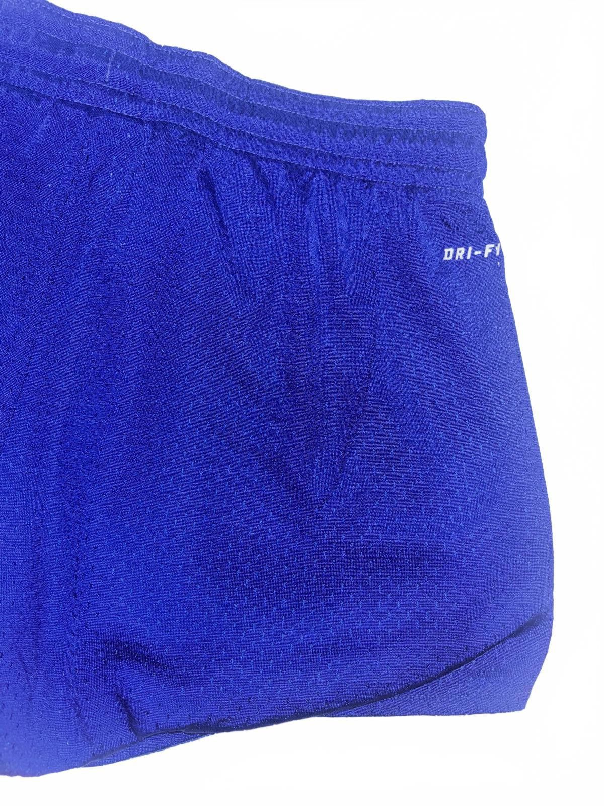 Nike Women's Nike Dri-FIT Athletic Shorts - Blue Size 28" / US 6 / IT 42 - 4 Thumbnail