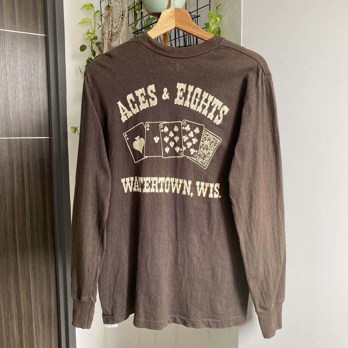Warehouse & Co. Thrashed Faded Vintage Dubbleworks ERD GRUNGE L/S TSHIRT Size US M / EU 48-50 / 2 - 1 Thumbnail