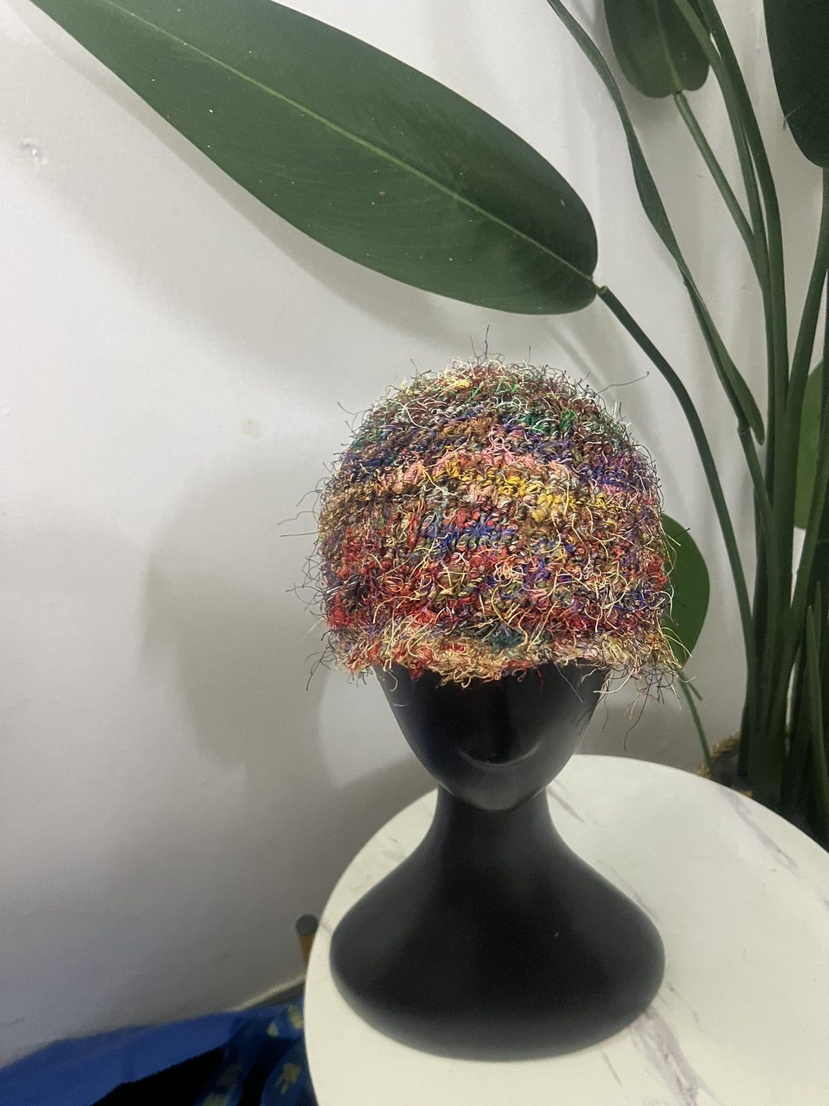 By Walid × Japanese Brand × Vintage VINTAGE MOHAIR BEANIE HAT Size ONE SIZE - 3 Thumbnail
