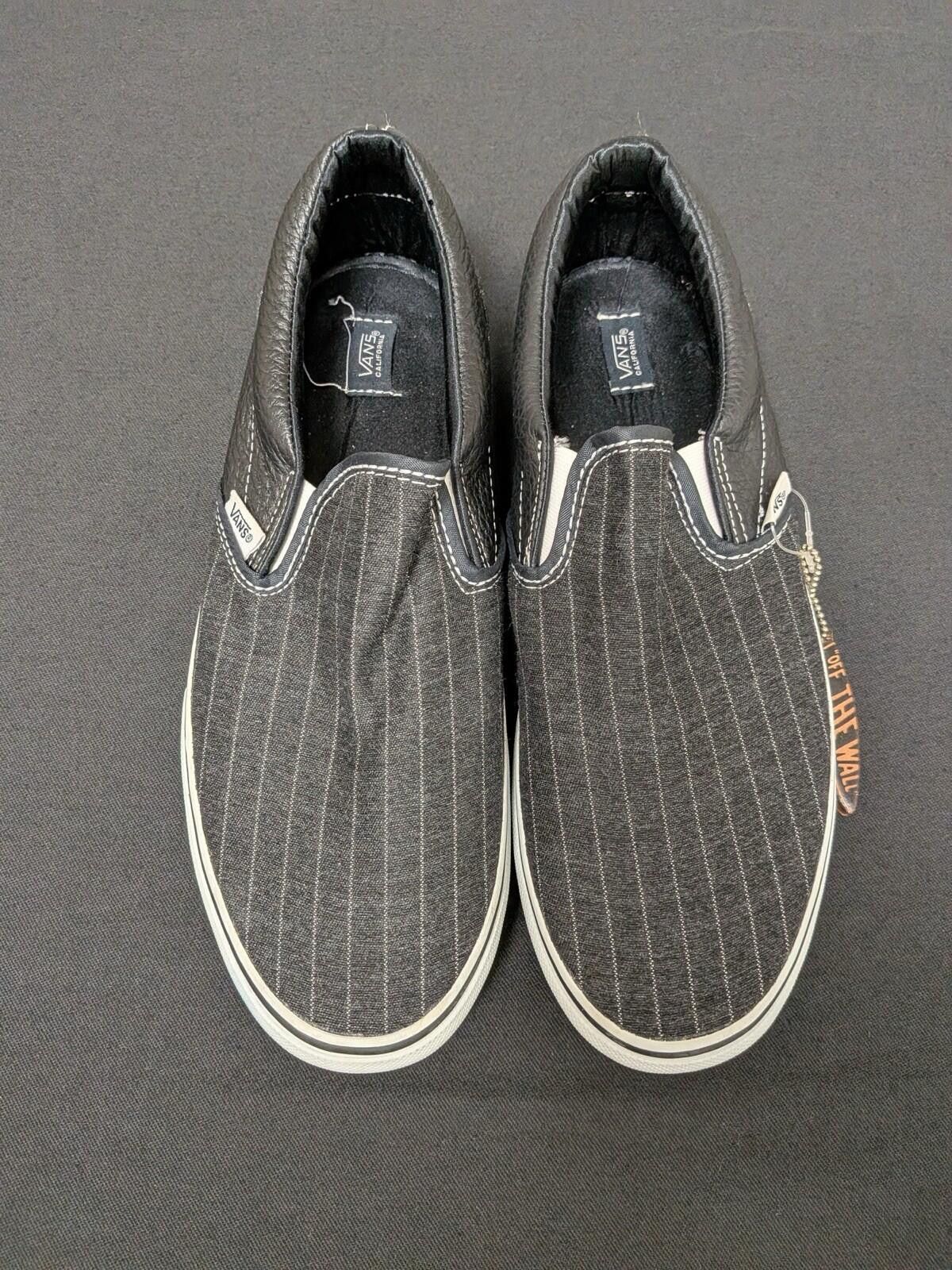 Vans Vans Classic Slip-On LX “Suit” Phantom White Black US10.5 Size US 10.5 / EU 43-44 - 10 Thumbnail