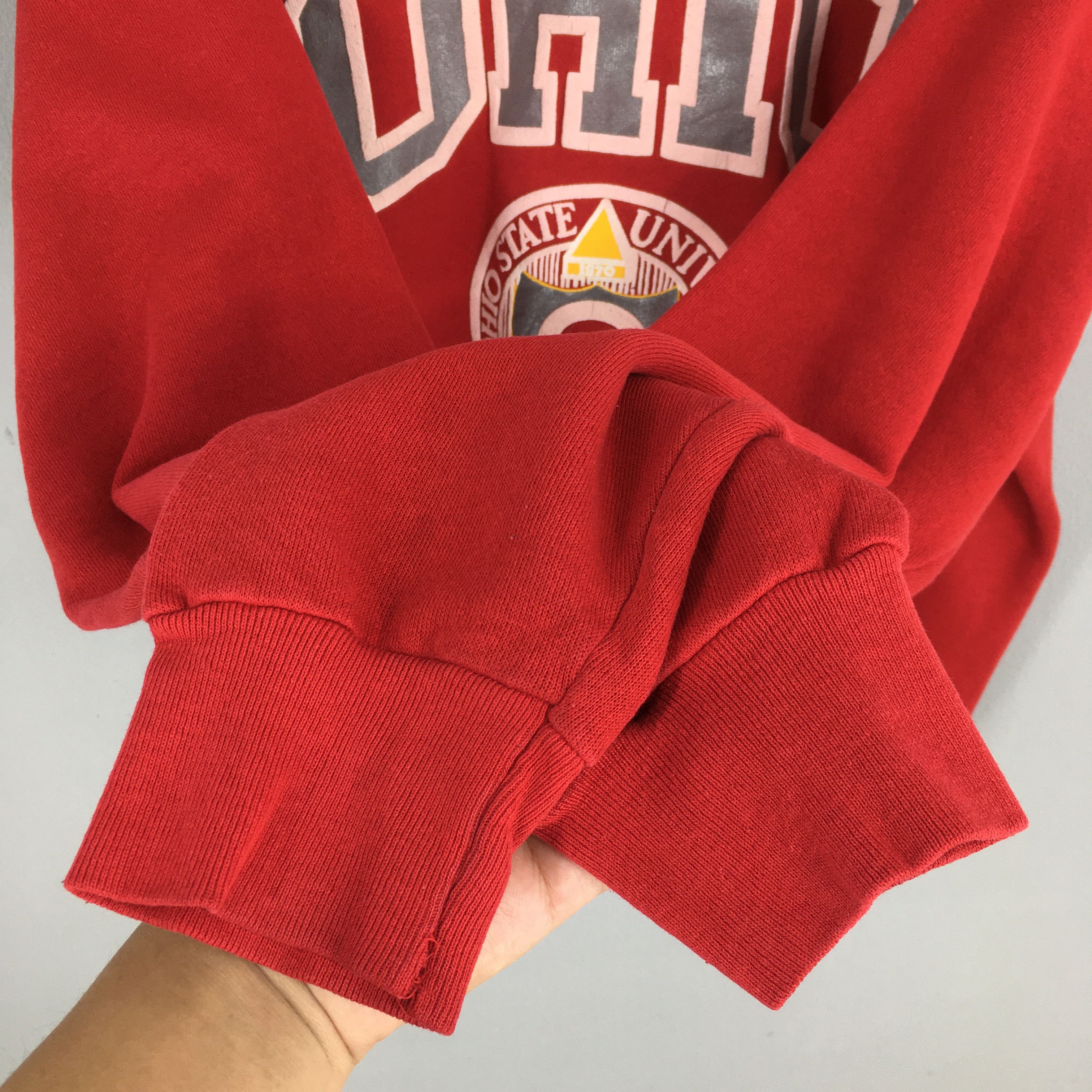 Other Vintage 90s OSU Ohio State University Sweatshirt XLarge Size US XL / EU 56 / 4 - 4 Thumbnail