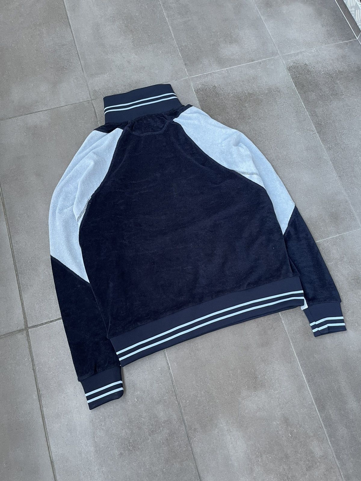Saul Nash !DS! SS23 Saul Nash Navy Paneled Sweatshirt Size US L / EU 52-54 / 3 - 14 Thumbnail