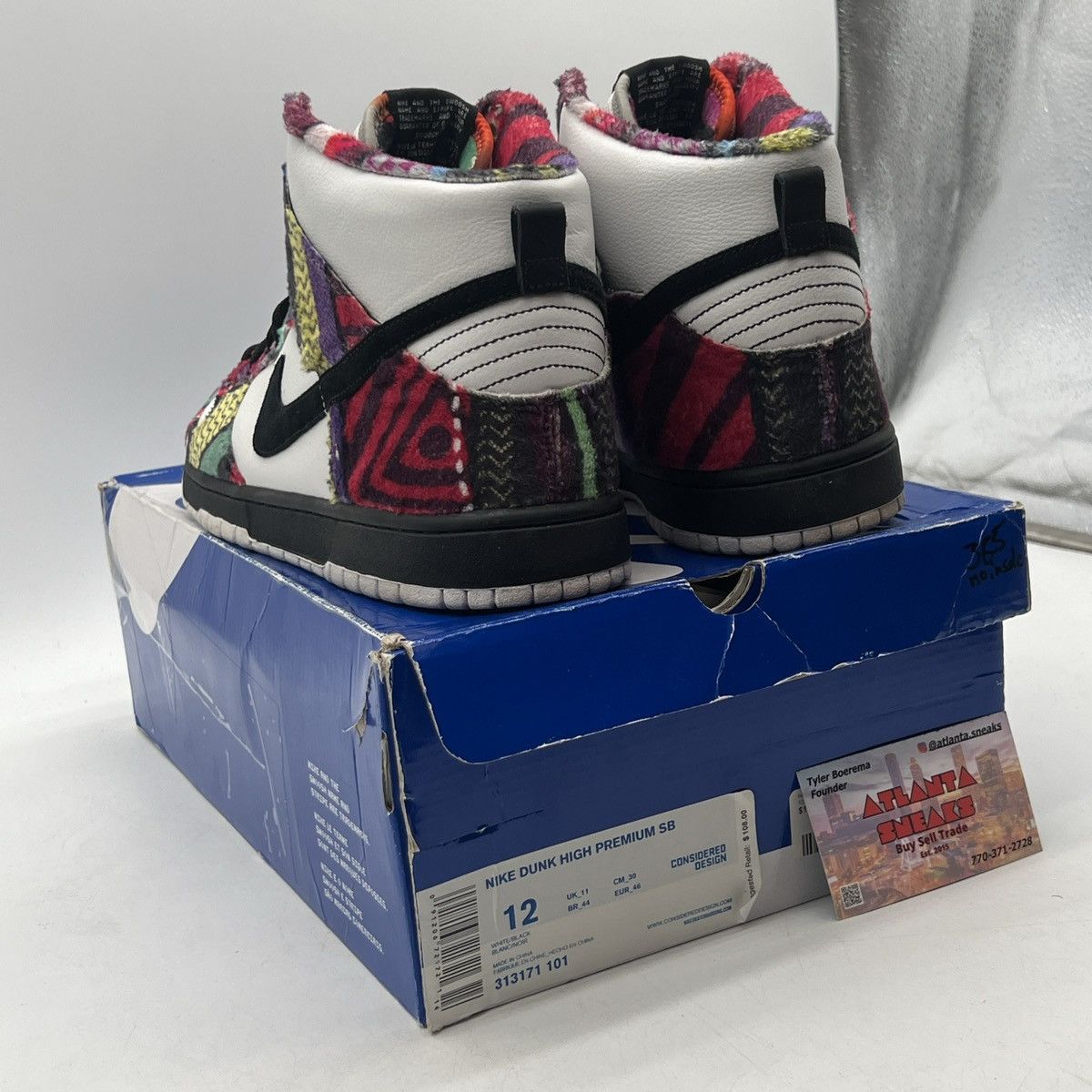 Nike Nike dunk high sb Huxtable Size US 12 / EU 45 - 4 Thumbnail