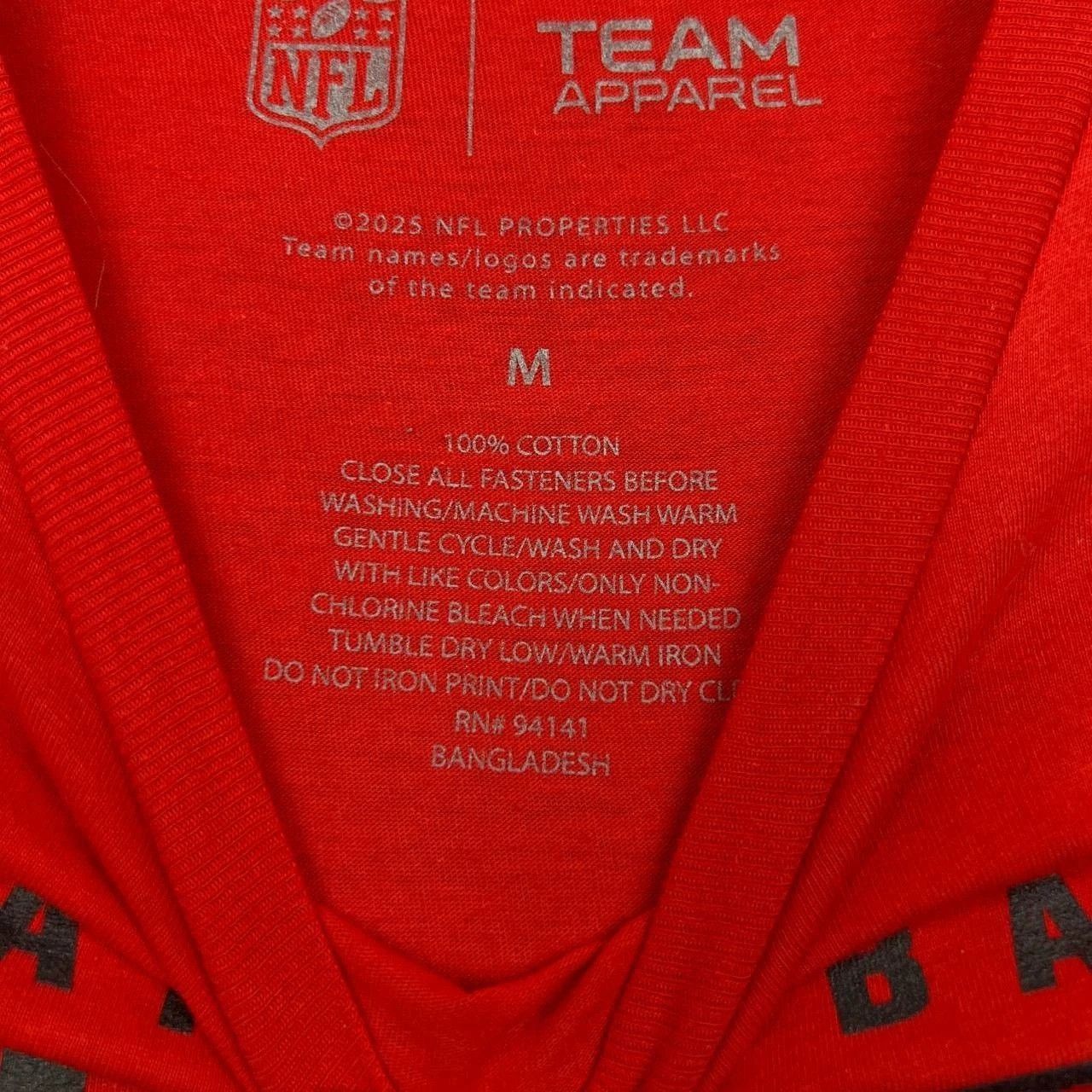 Other Tampa Bay Buccaneers Shirt Men Red NFL Team Apparel Cotton M Size US M / EU 48-50 / 2 - 7 Thumbnail