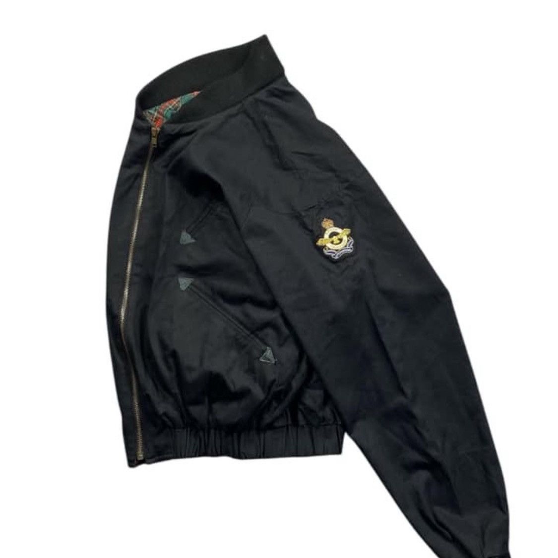 Japanese Brand × Vintage Vtg Bomber 4 Pocket Rare Design Jacket Size M / US 6-8 / IT 42-44 - 5 Thumbnail
