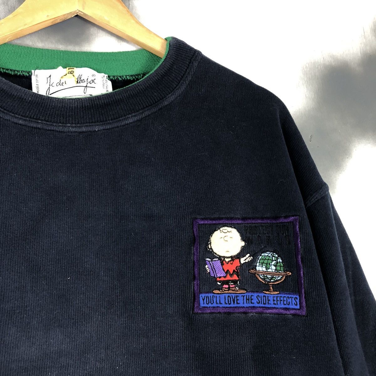 Jean Charles De Castelbajac × Peanuts Jc De Castelbajac Snoopy Peanuts Embroidered Sweatshirt Size US M / EU 48-50 / 2 - 2 Thumbnail